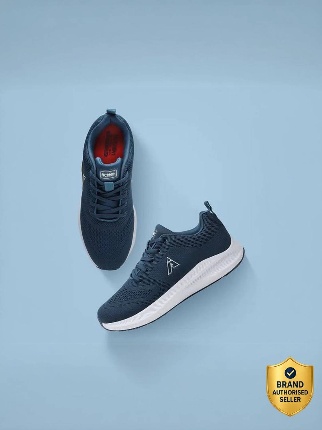 action Athleo ATG-496 Comfortable Lightweight Breathable Durable Running Lace-Up Running Shoes For Men