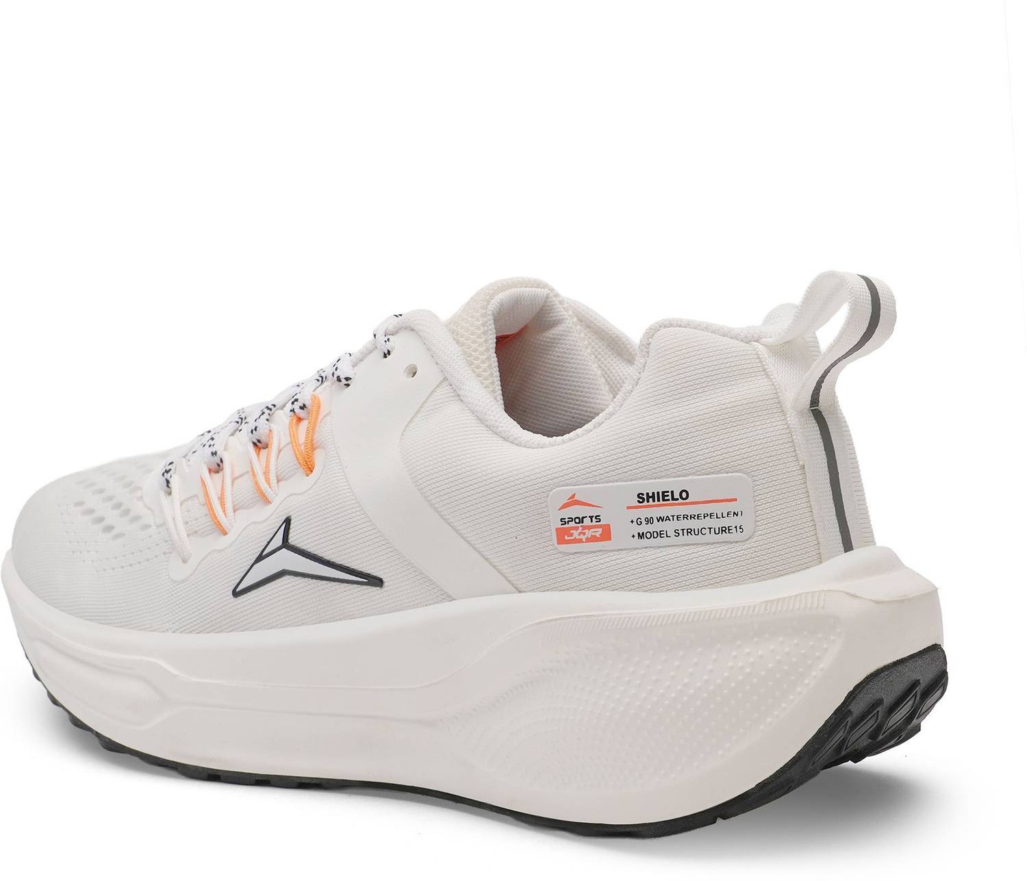 JQR MIRAGE Men White Running Shoes - Image 2