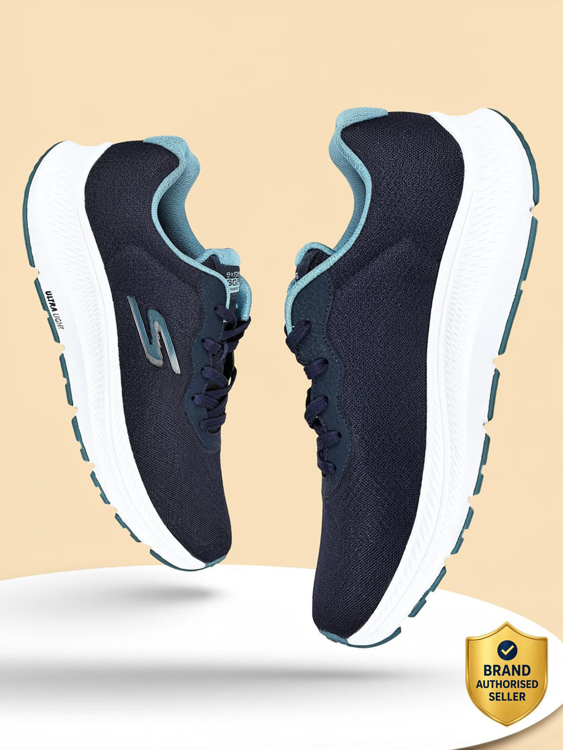 Image of Skechers GO RUN CONSISTENT 2.0 Running Shoes For Women (Navy, 5)