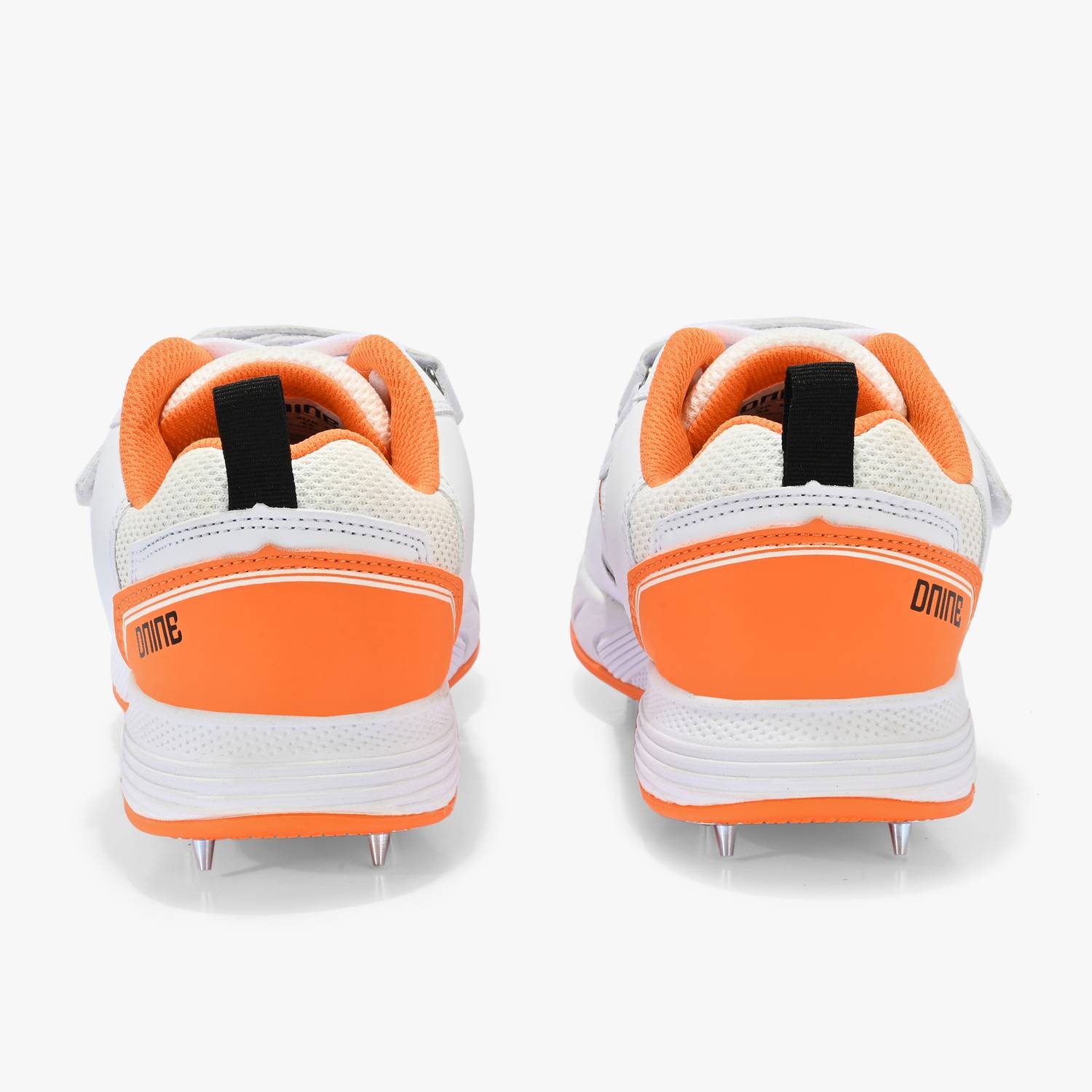 Dnine BOLT-Bowling Spikes Cricket Shoes For Men White - Image 4