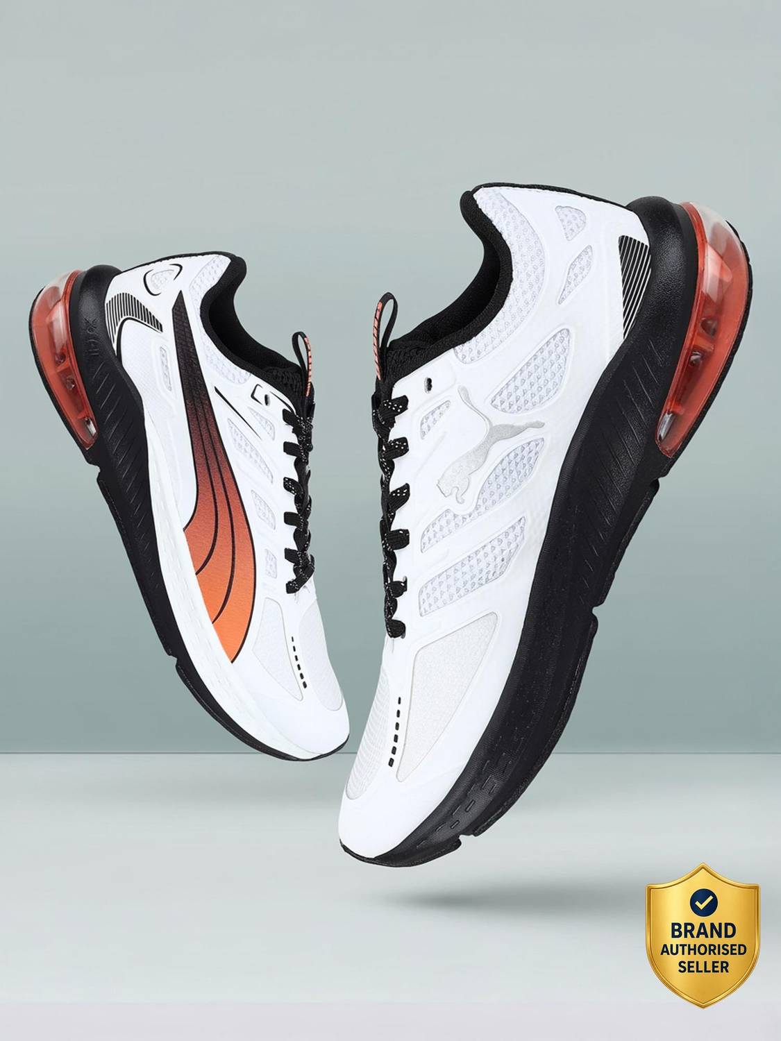 PUMA X-Cell Lightspeed Running Shoes for Men (White)