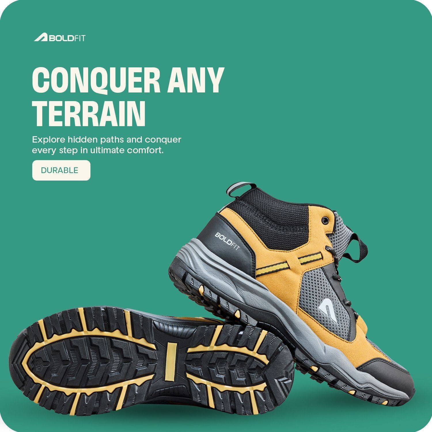 BOLDFIT Trial King Men Outdoor Shoes - Image 3