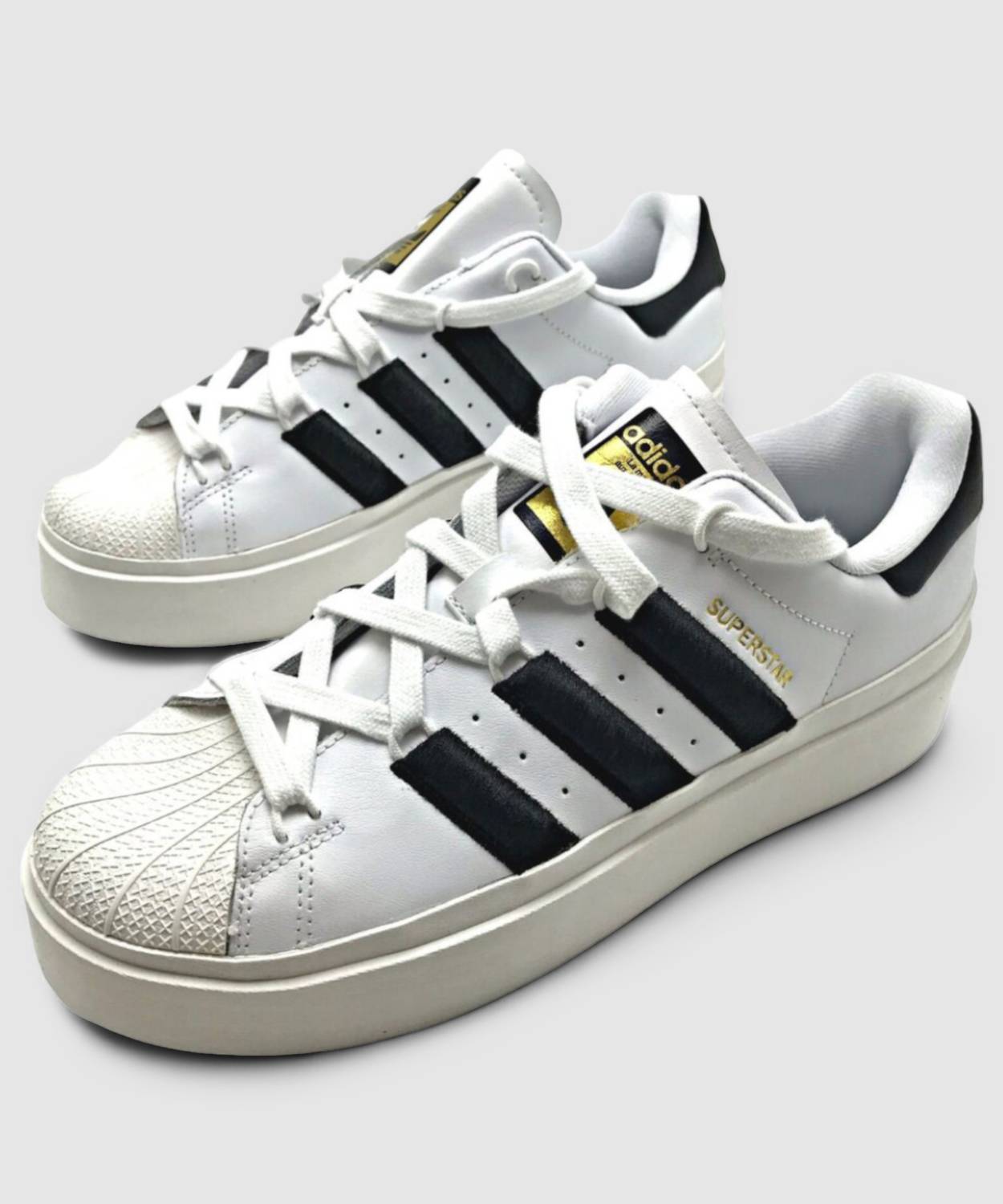 adidas Superstar Bonega W Sneakers For Women (White , 7)