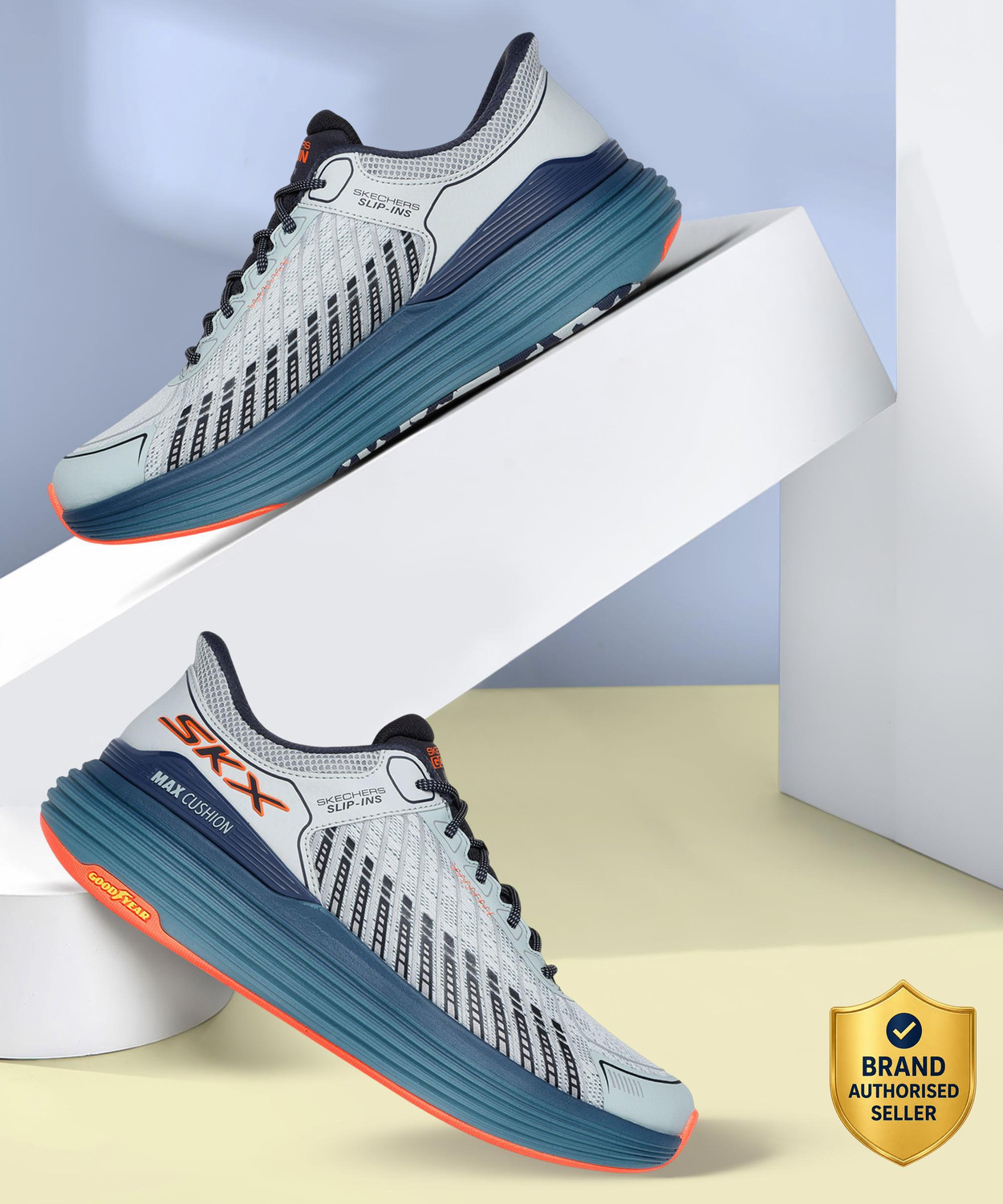 Image of Skechers MAX CUSHIONING SUSPENSION - N Running Shoes For Men