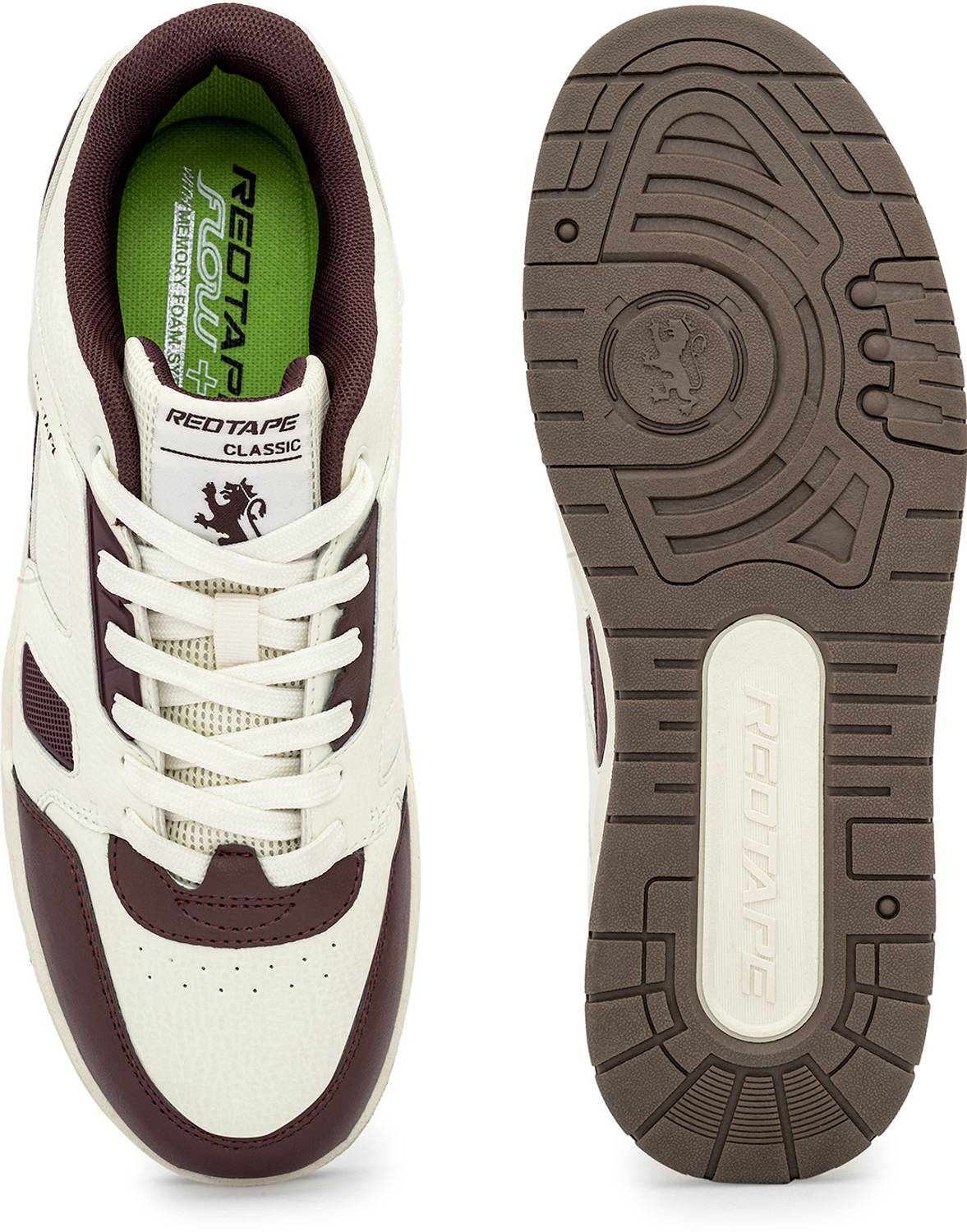 RED TAPE Men’s Red Casual Sneakers - Image 5