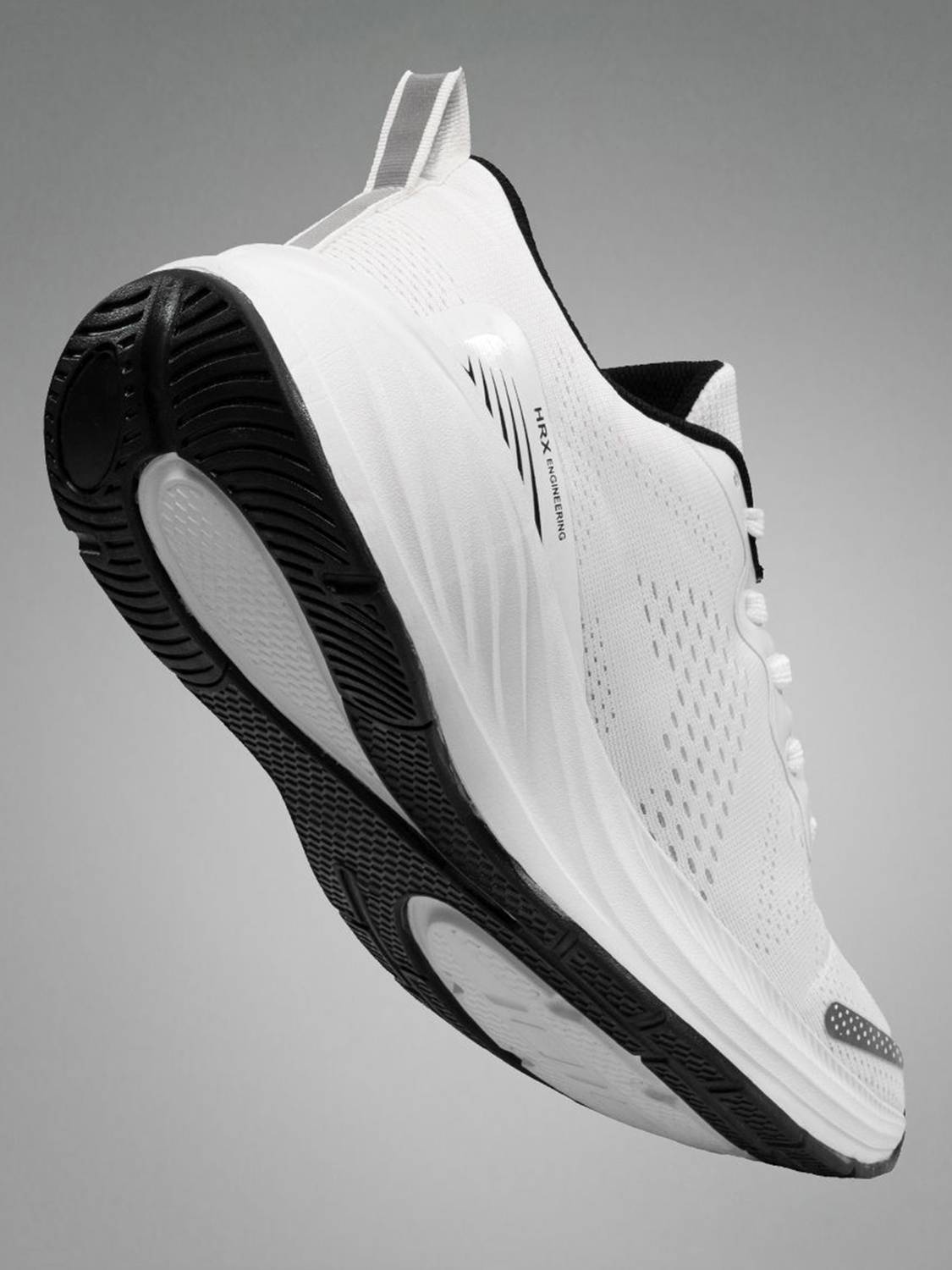 HRX by Hrithik Roshan Men's White Running Shoes - Image 3