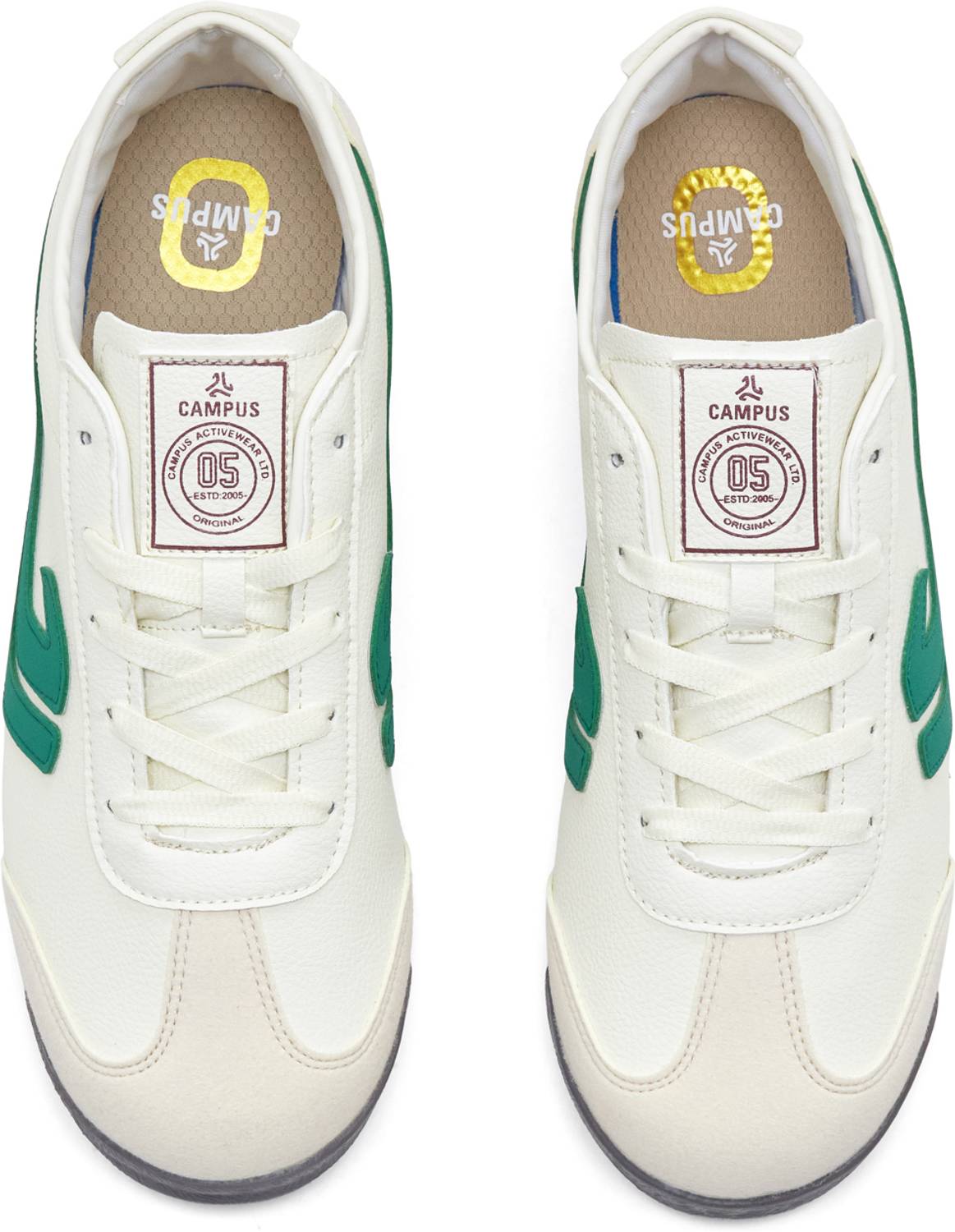 CAMPUS DENARO Sneakers for Men (Beige) - Image 4