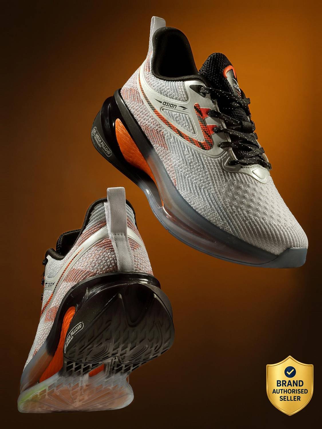 asian Men's Soft Cushioned Casual Sneakers - Image 1