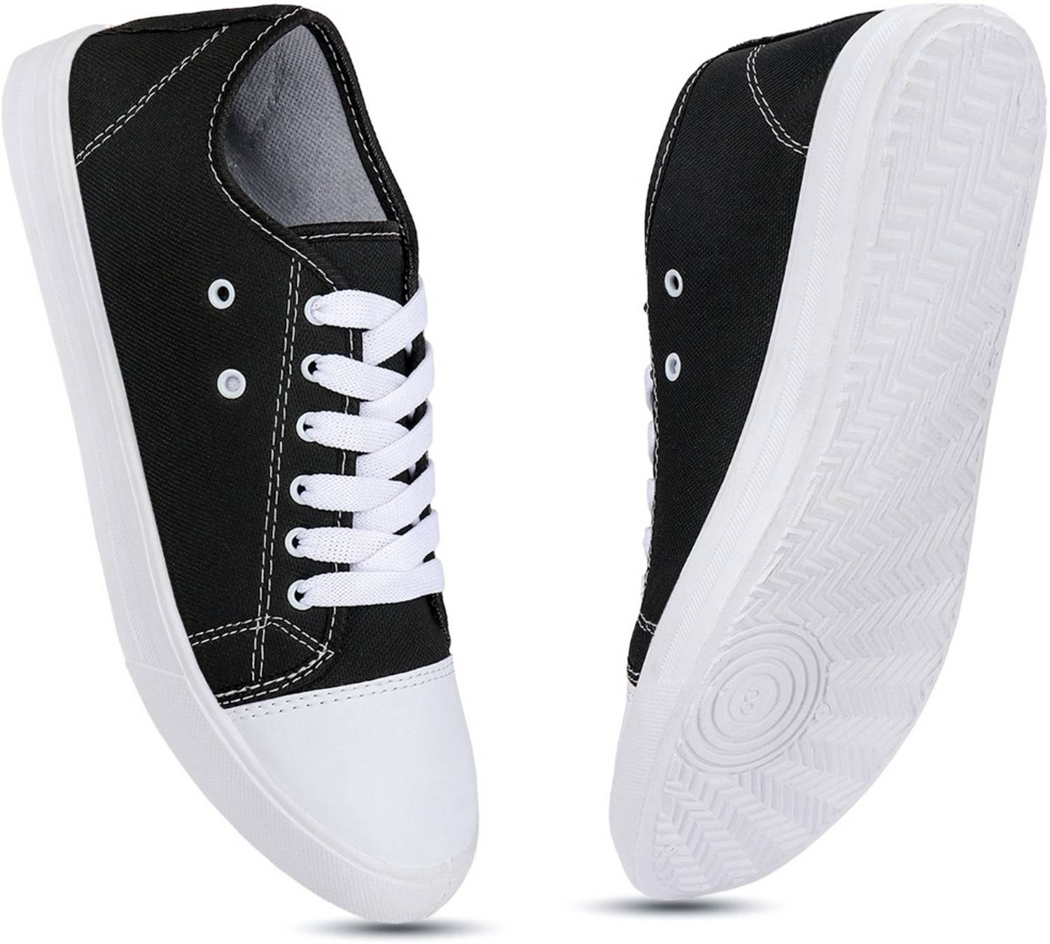 JOOTIYAPA PREMIUM TRENDY CANVAS SHOES Black - Image 5
