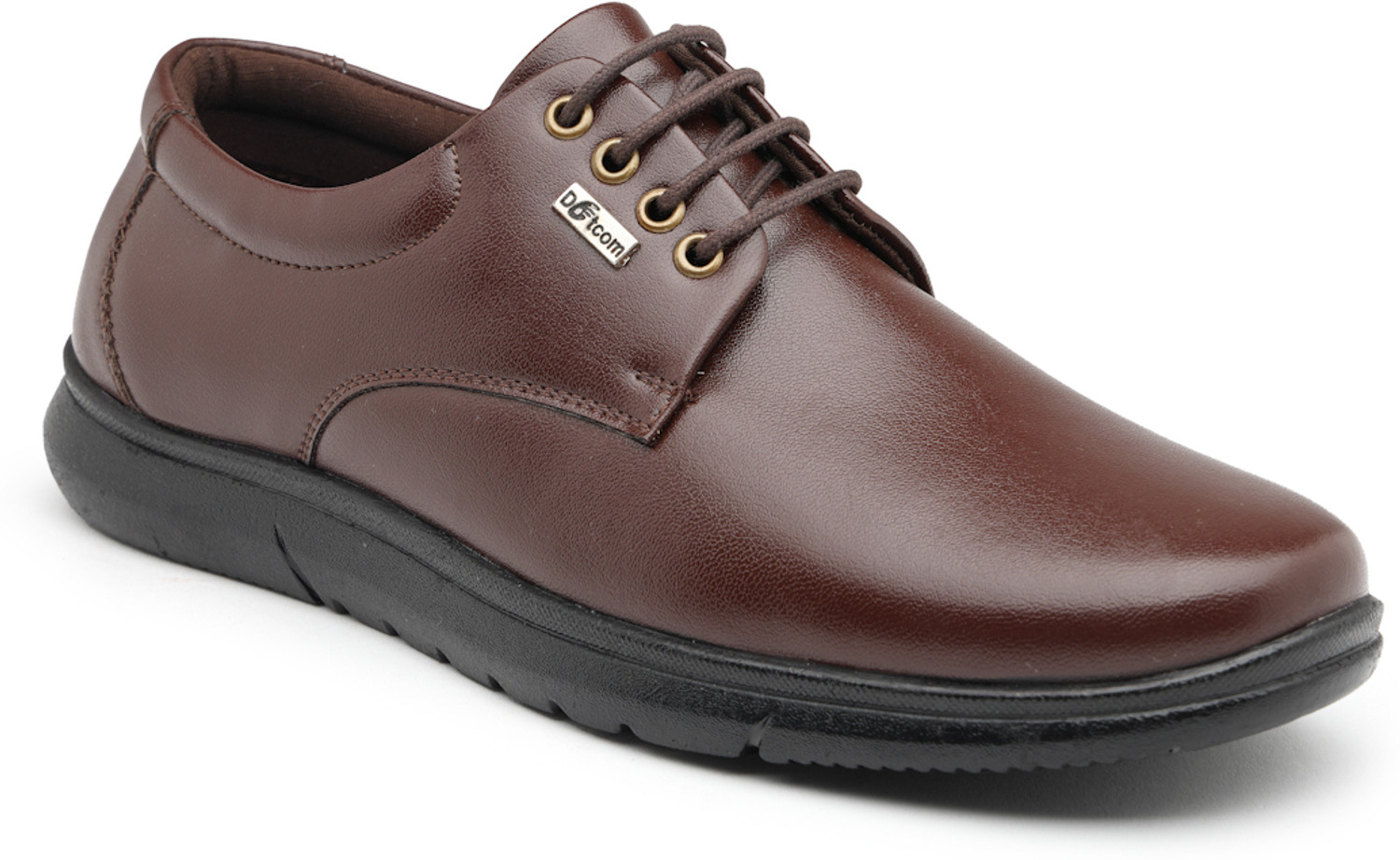 Image of action Dotcom DP-02 Classy Trendy Comfortable lightweight Formal Lace-Up Derby For Men
