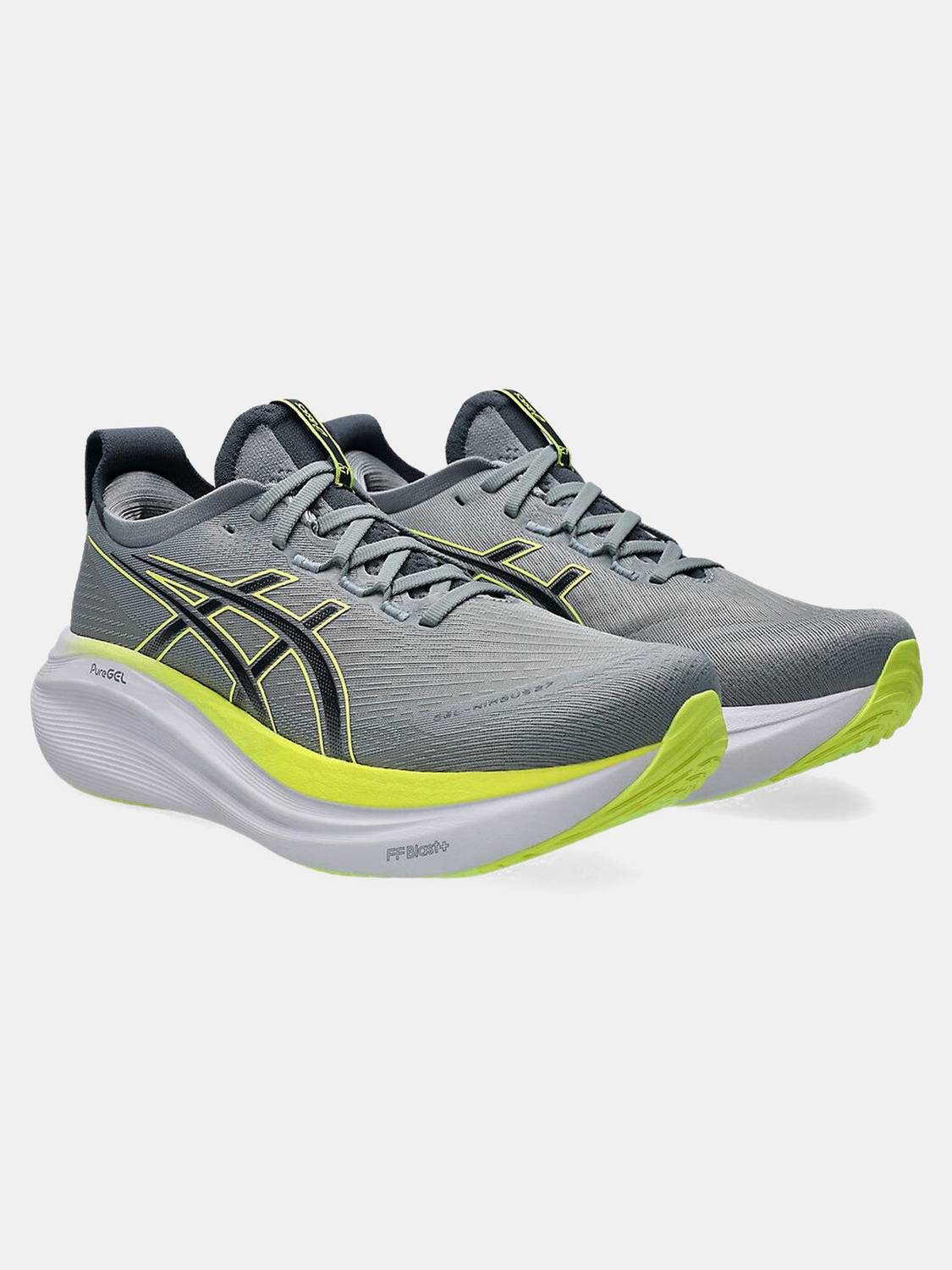Asics GEL-NIMBUS 27 Men's Running Shoes Gray - Image 4