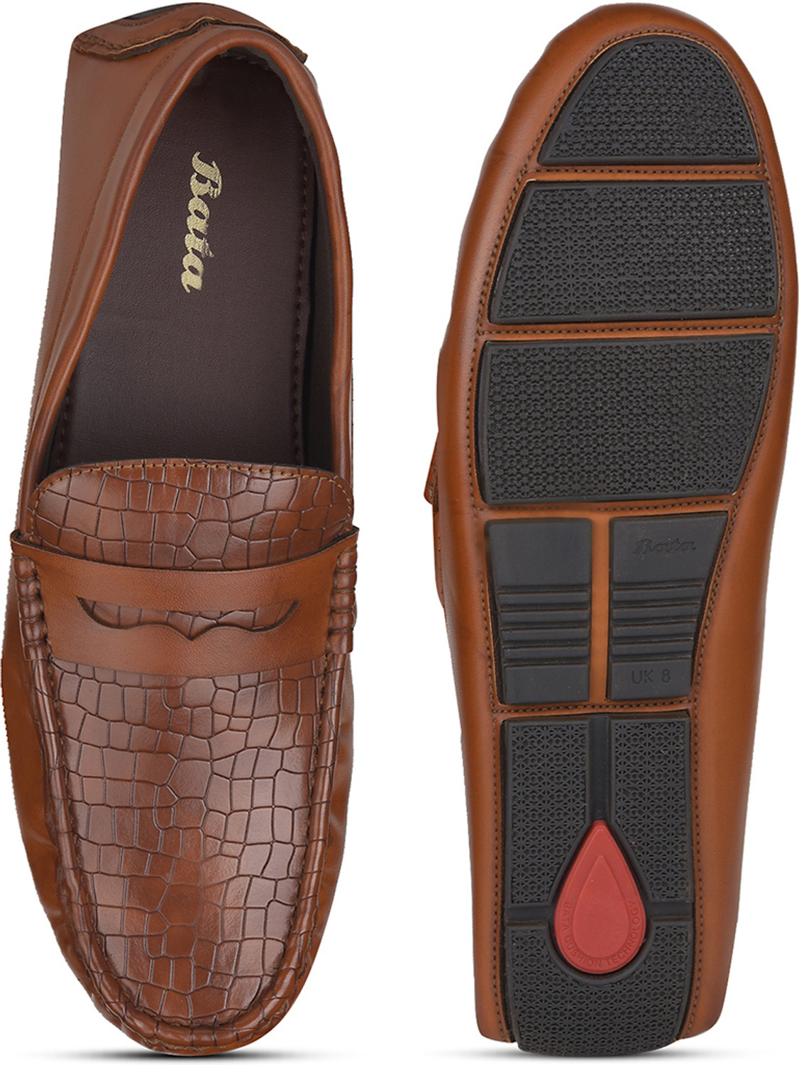 Image of Bata Bata Men's Loafers - Classic Style with Everyday Comfort Loafers For Men