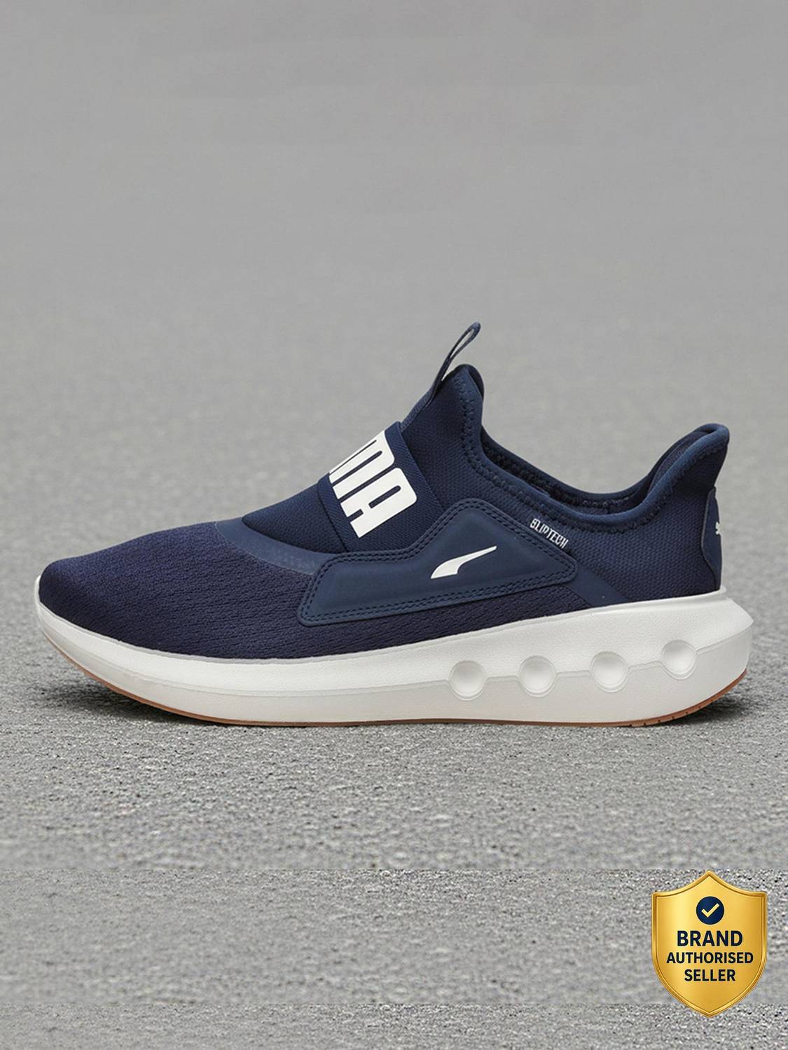 PUMA Softride Carson Sliptech II Blue Men's Running Shoes - Image 1