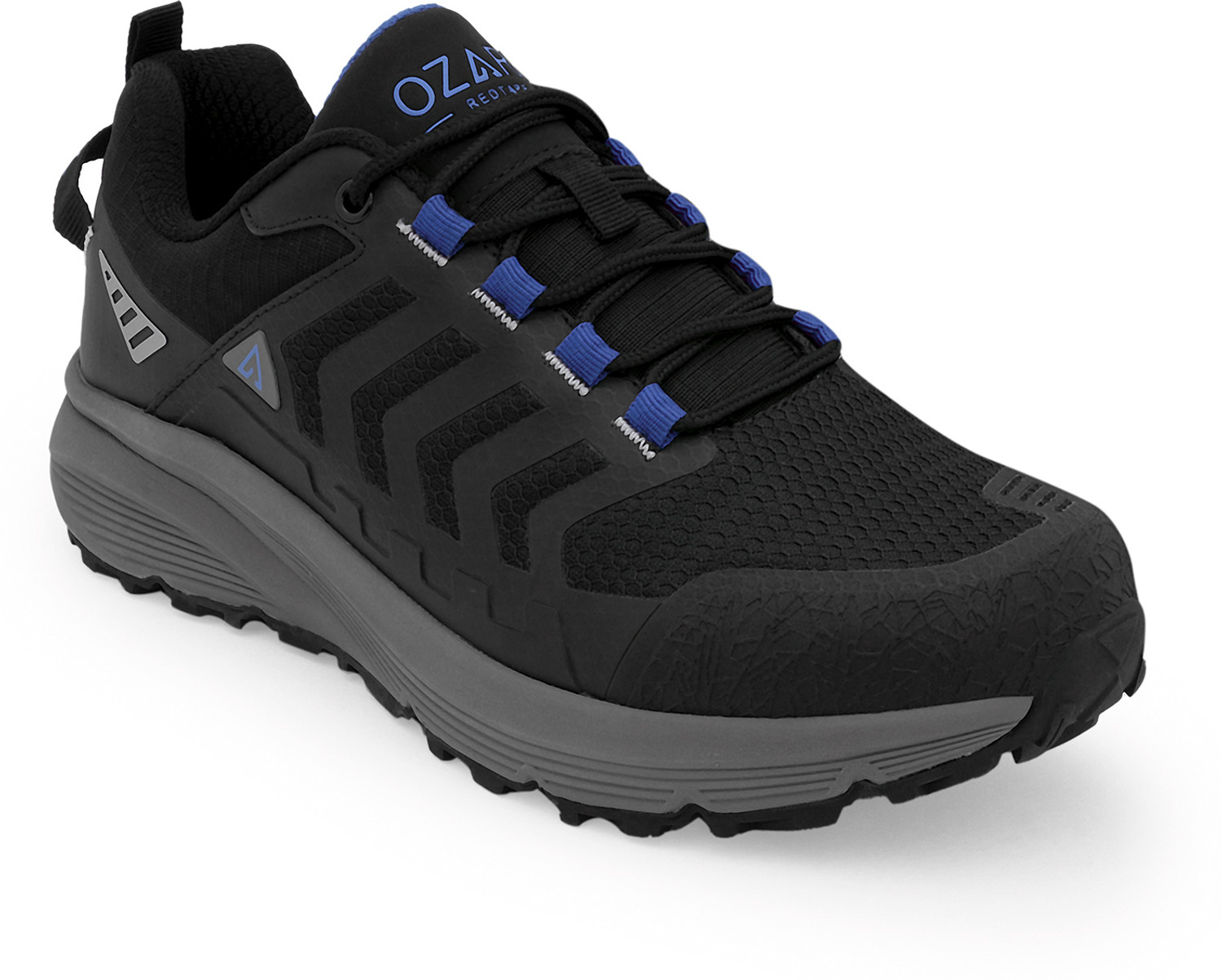 Image of RED TAPE Ozark Outdoor Trekking Shoes for Men | Black Outdoor Performance Hiking & Trekking Shoes For Men