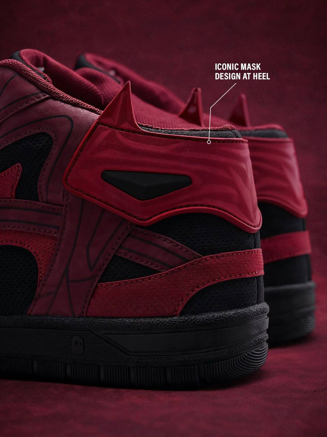 The Souled Store Men's Red Sneakers - Image 5