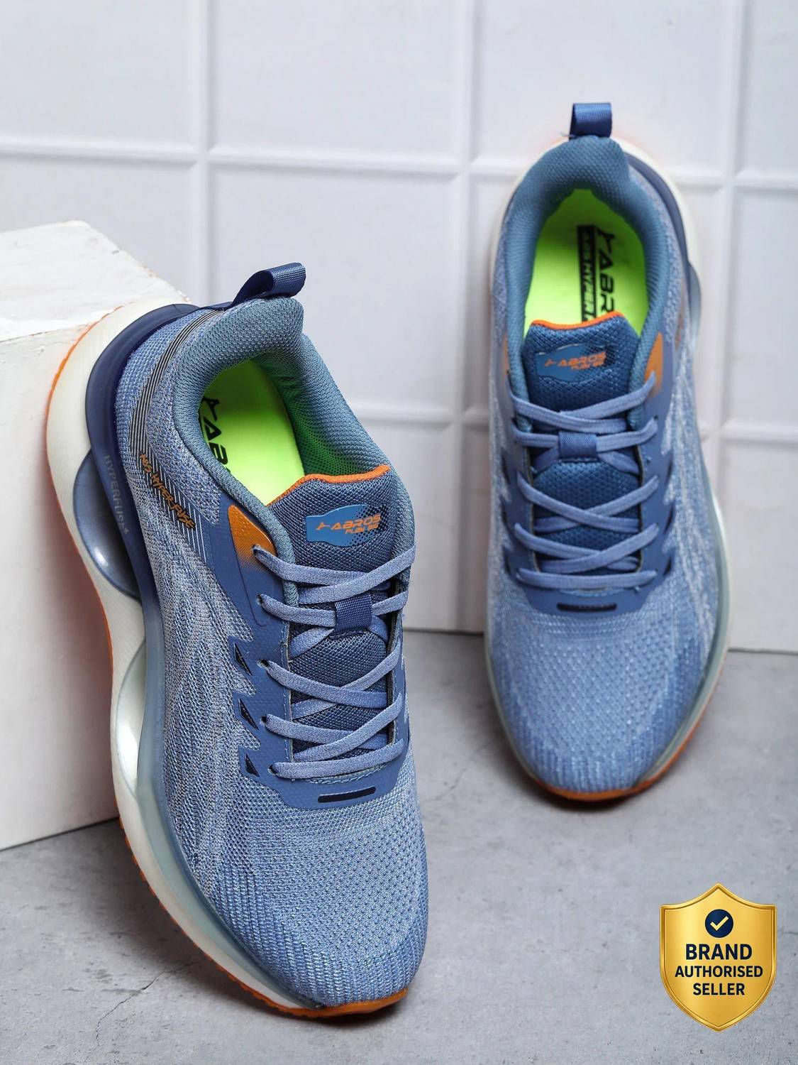 Abros TERRENCE Athleisure Cultured Round-Toe Shape & Hyperfuse Technology Running Shoes For Men