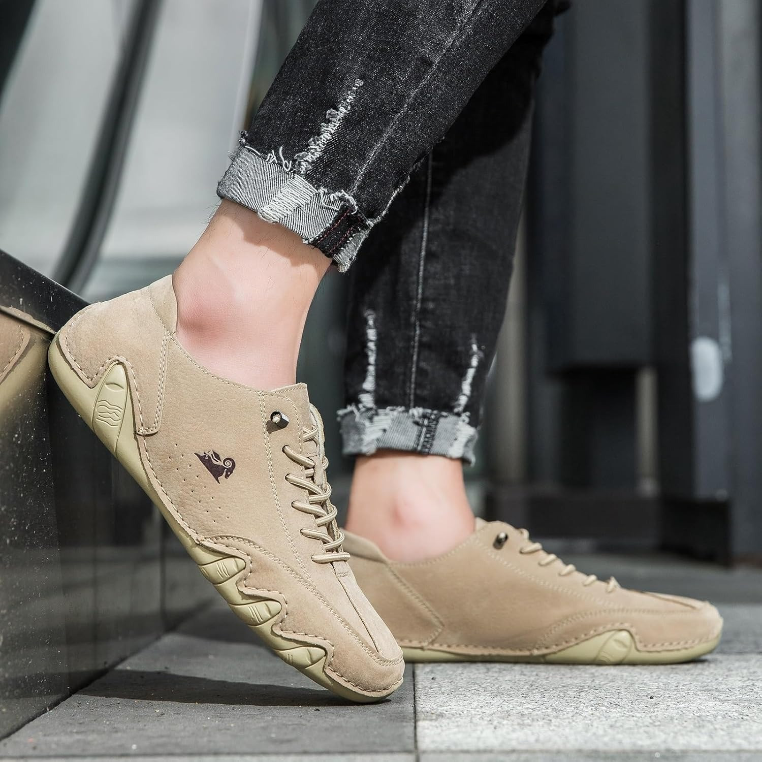 Image of Zixer Men's Street Fashion Pastel Pops Ankle Casual Shoes For Men Sneakers For Men Sneakers For Men