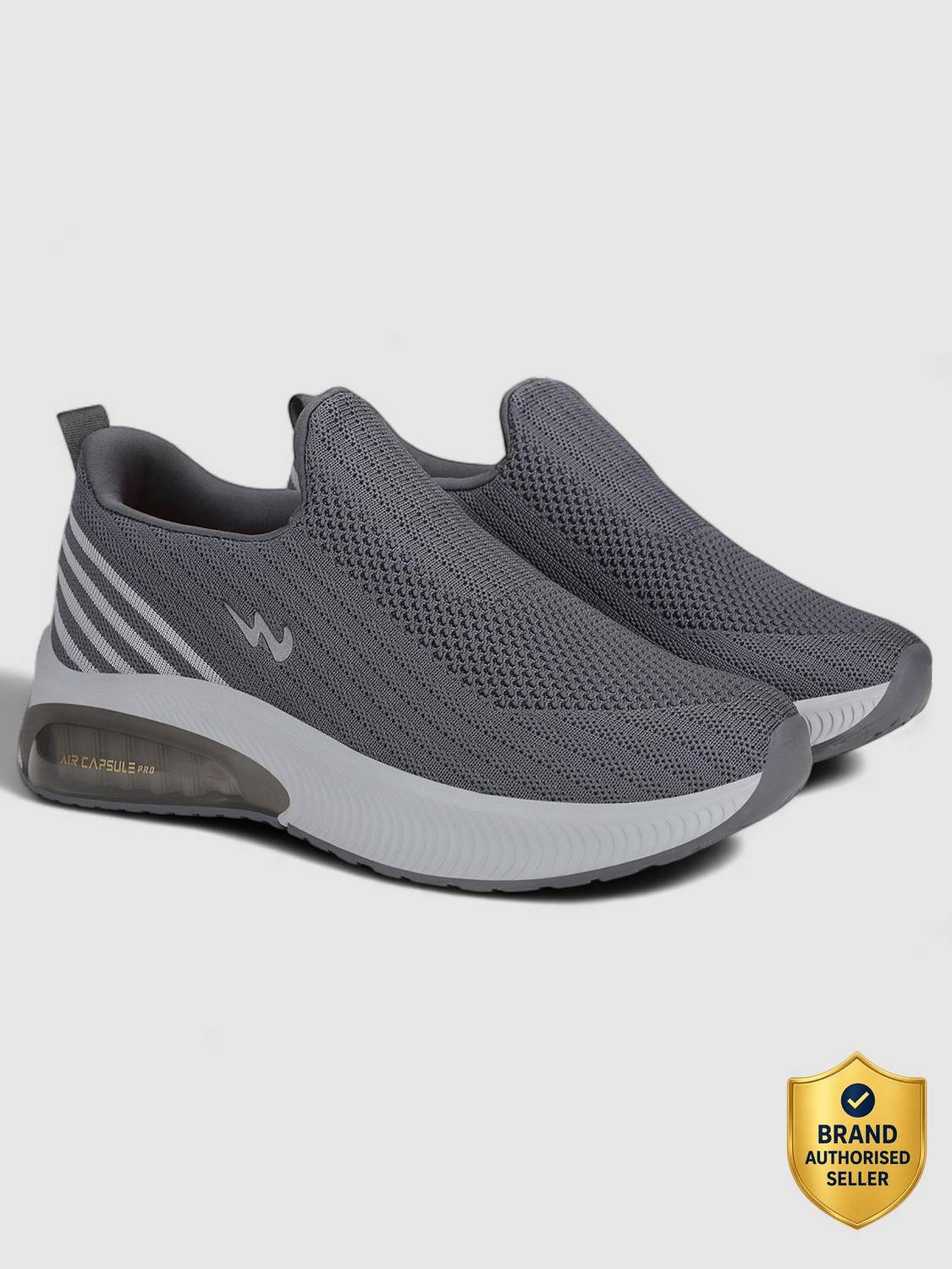 CAMPUS PANEL Walking Shoes For Men Gray