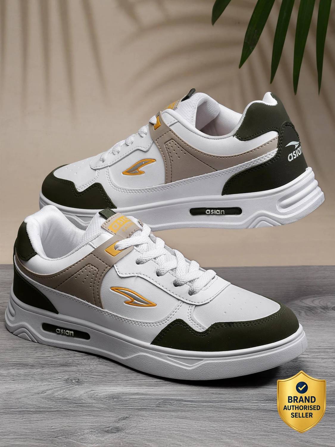 asian Boston-01 Chunky Sneakers for Men - Image 1