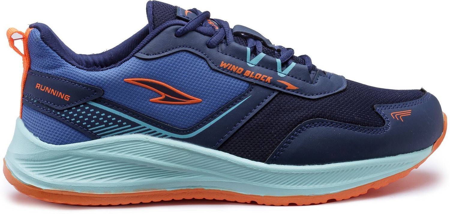 asian Thar-01 Navy Men's Running Shoes - Image 5