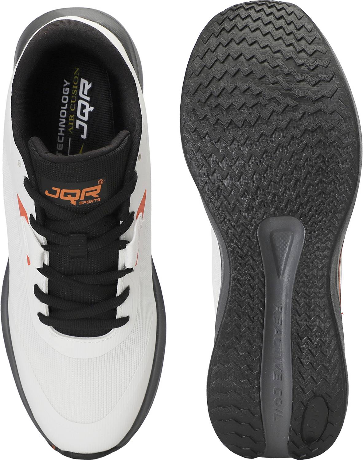 JQR MARVIN Running Shoes For Men White - Image 4