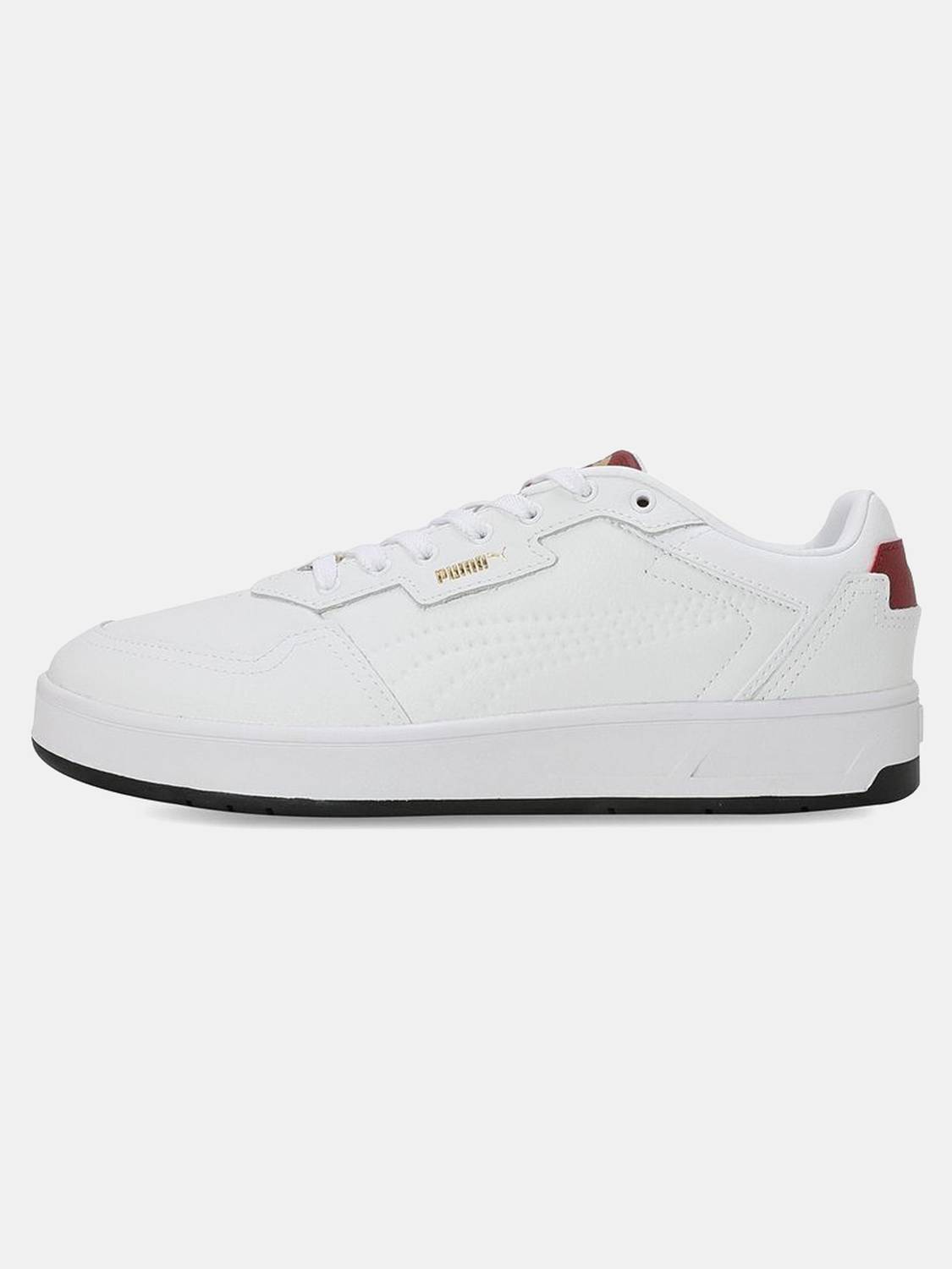 PUMA Court Classic Lux Sneakers For Men White - Image 3