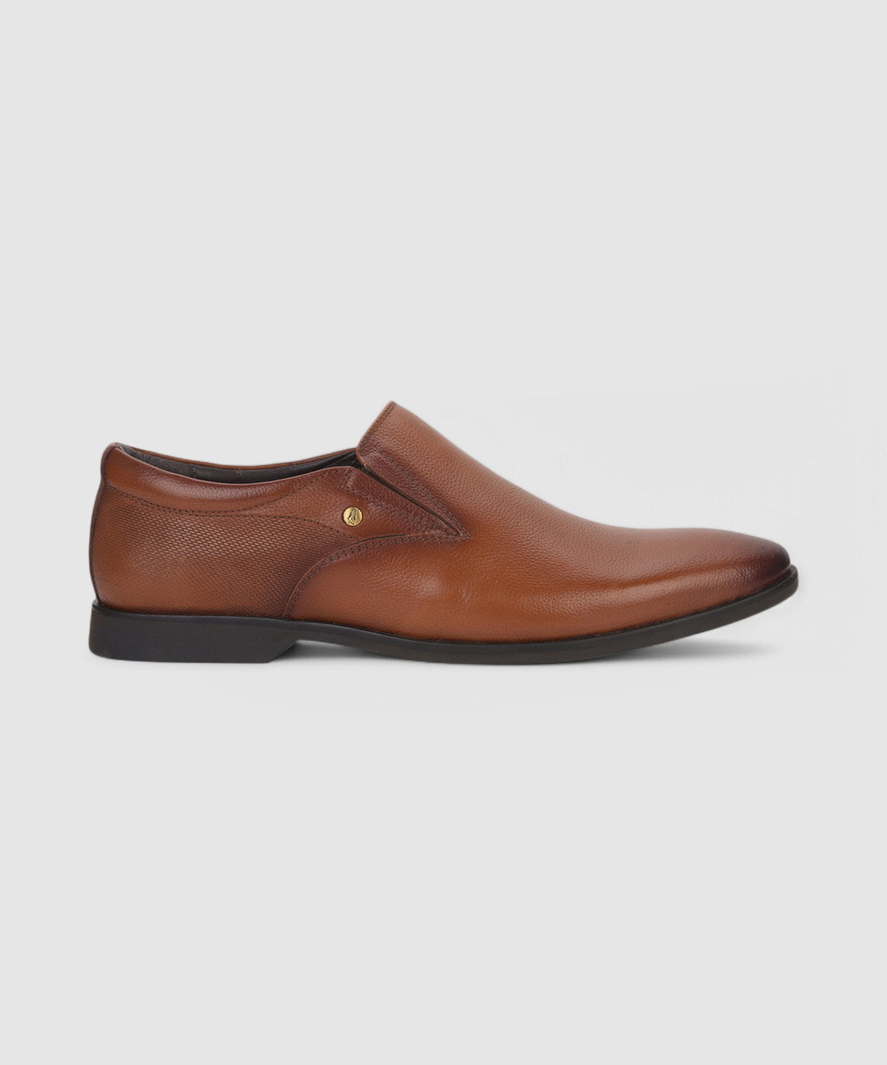 Image of HUSH PUPPIES Hush Puppies Mens Black Slipon Comfort and Elegance Perfect Business Casual Slip On For Men