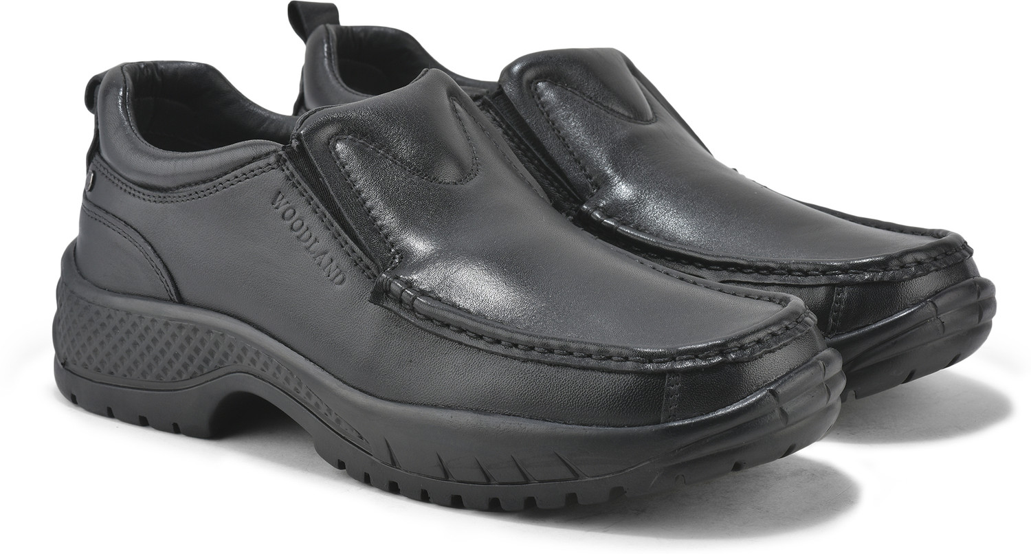 Image of WOODLAND Slip On Lightweight Comfortable Easy Wear Casuals For Men
