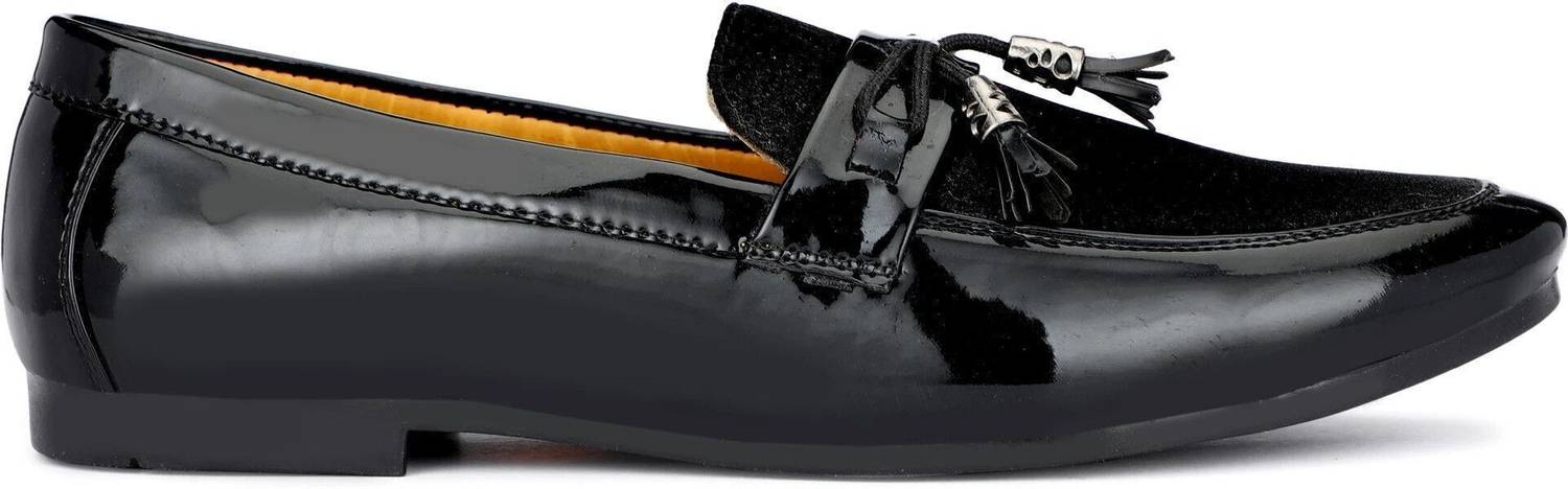 Wakins Men's Black Partywear Loafers - Image 3