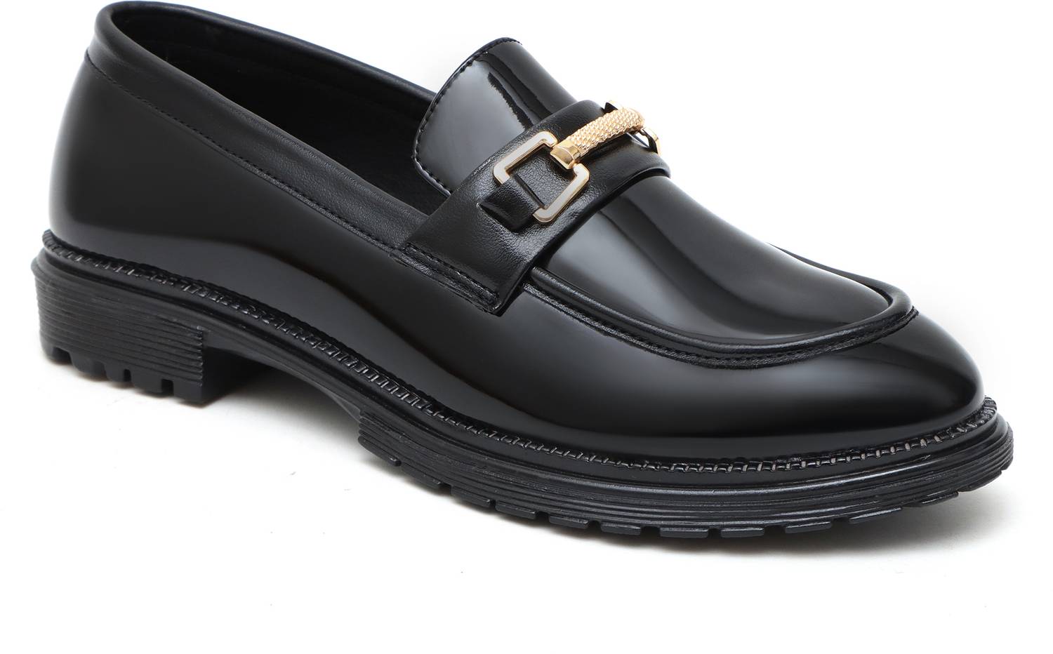 SHUAN Men's Black Slip On - Image 2
