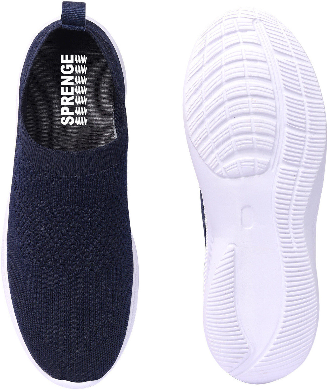 Image of SPRENGE SP-22508-Navy D.Grey Eva Running Shoes For Men