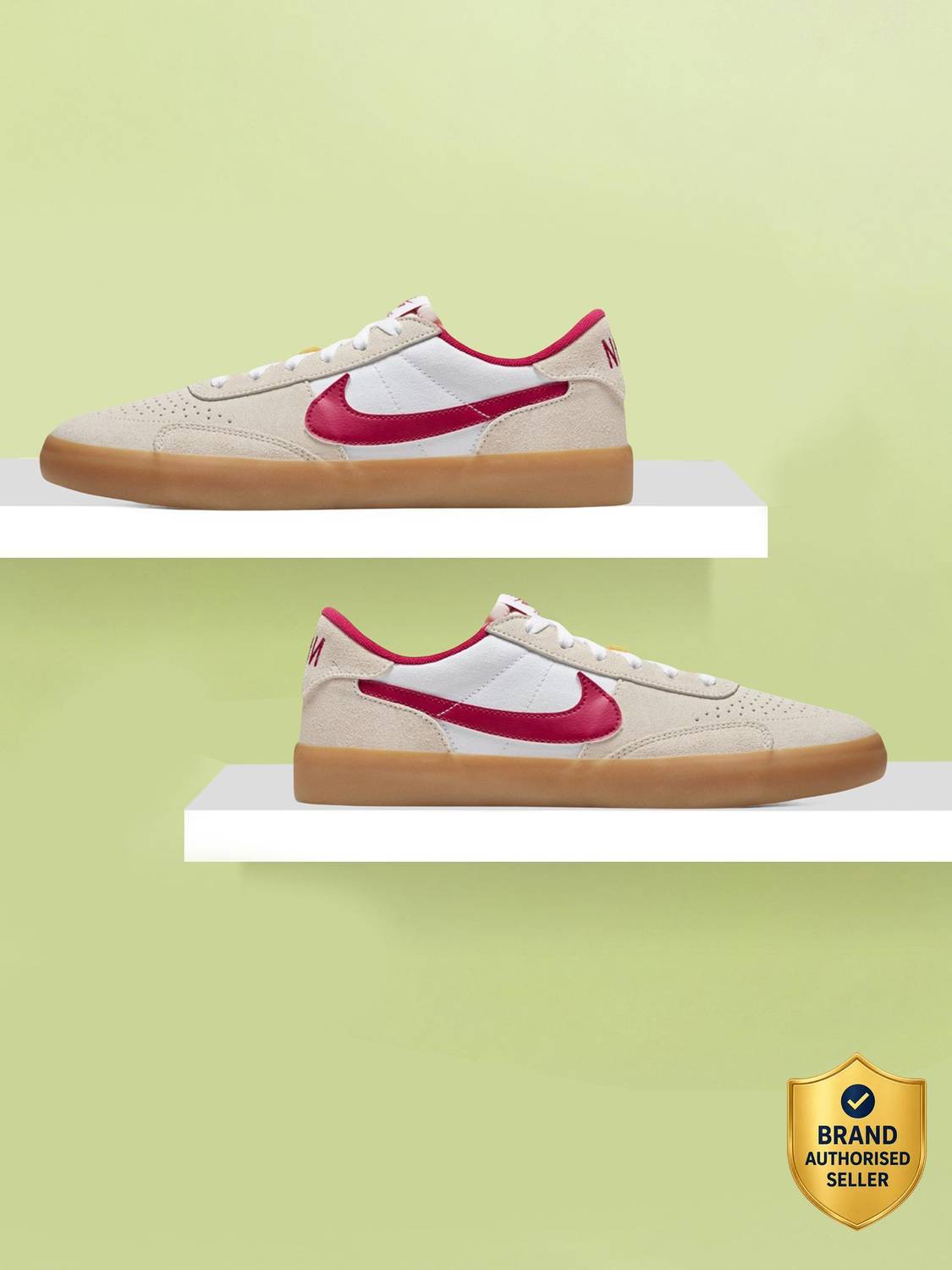Nike SB Heritage Vulc Men's White Sneakers - Image 1