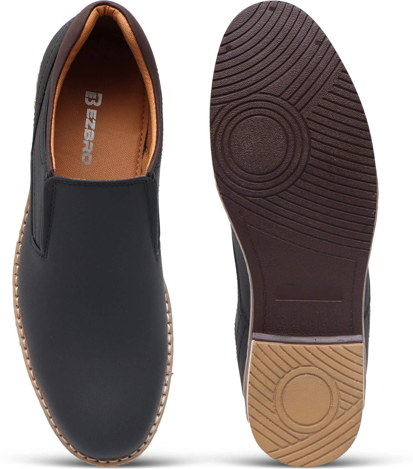 Image of EZBRO Men's Shoes - Formal & Semi-Casual Footwear Mocassin For Men