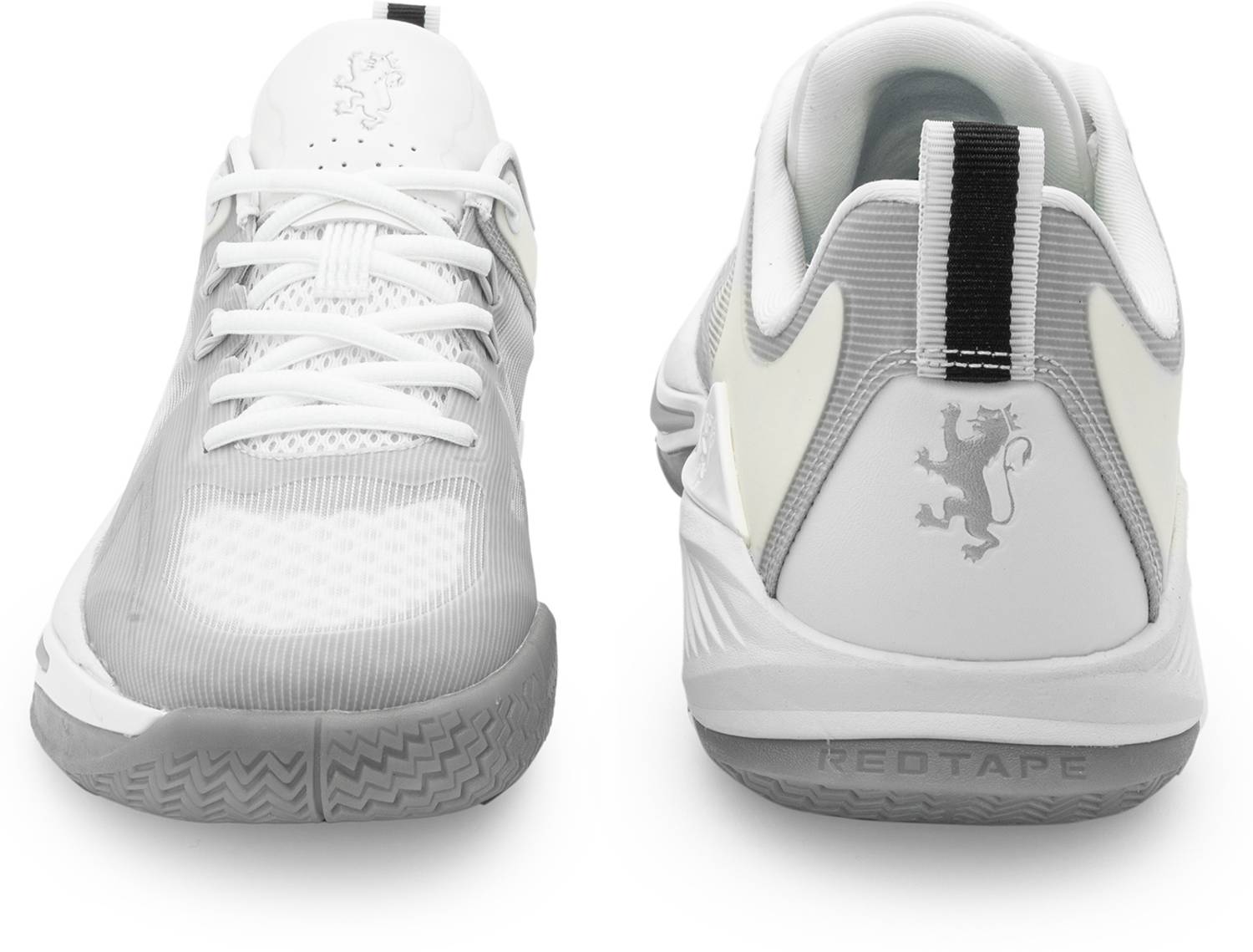 RED TAPE Low Cut Grey Sports Shoes for Men - Image 4