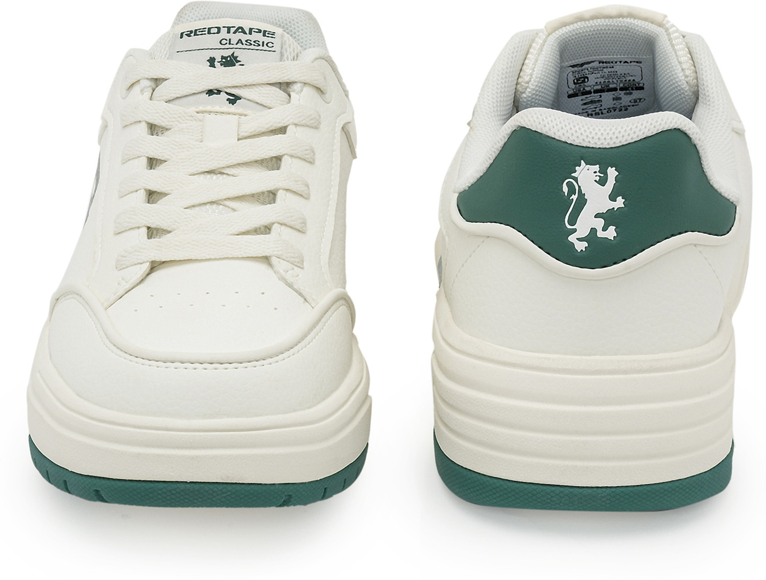 Image of RED TAPE Low Cut Lifestyle Casual Shoes for Men in Green | Lifestyle Casual Shoes Sneakers For Men