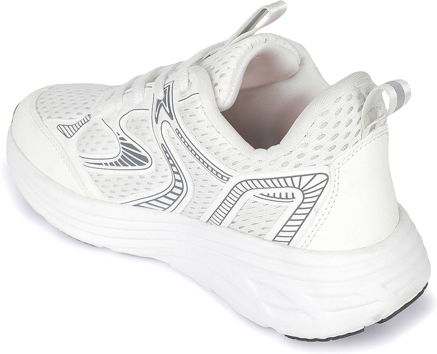 LIBERTY Running Shoes For Men White - Image 3