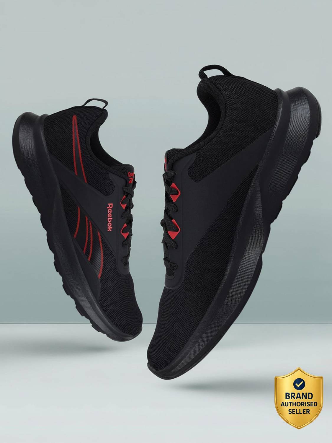 Reebok Flylite Emergo Runner+ M Black Running Shoes - Image 1