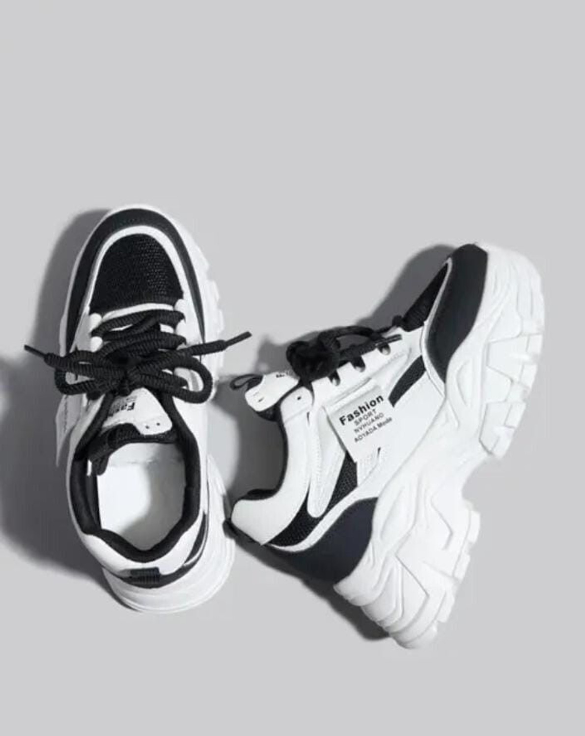 Image of HELTRIX Black Stylish Casual Sneakers For Women