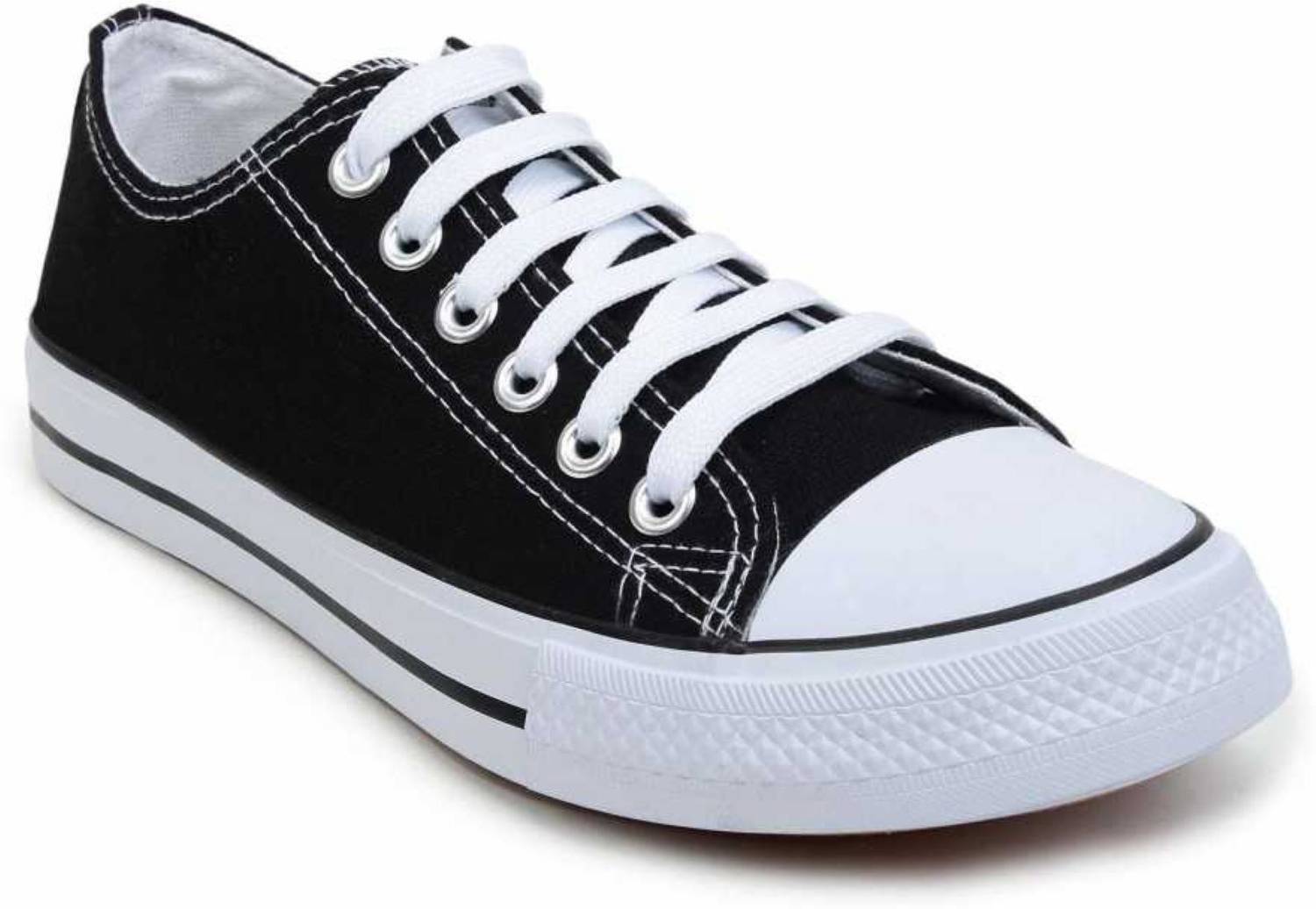 City Soles Canvas Shoes for Men Black - Image 5