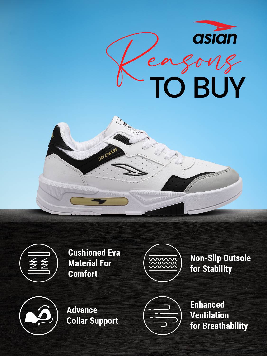 asian Mexico-01 Chunky Sneakers for Men - Image 3