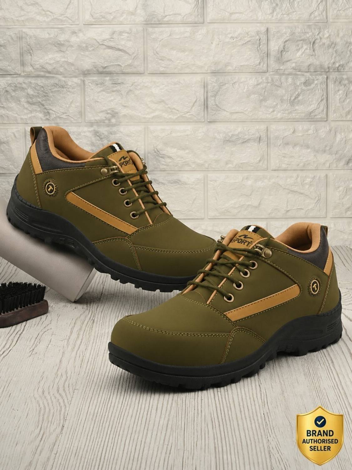 BELTRIX Casual Sneakers Men Green - Image 1