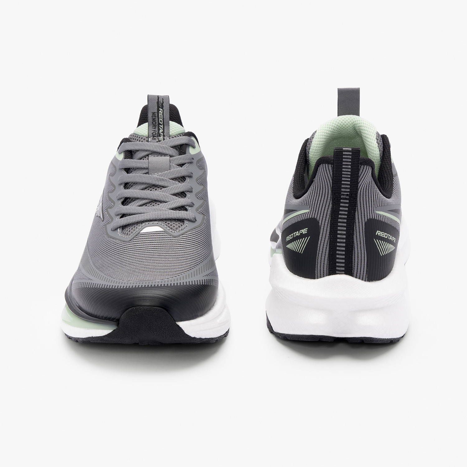 Image of RED TAPE Low Cut Sports Shoes for Men in Dark Grey | Sports Shoes Walking Shoes For Men