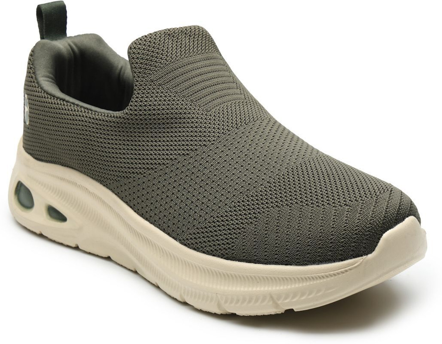 Image of action Athleo WALKER-157 Lightweight Breathable Comfortable Sports Slip-On Running Shoes For Men