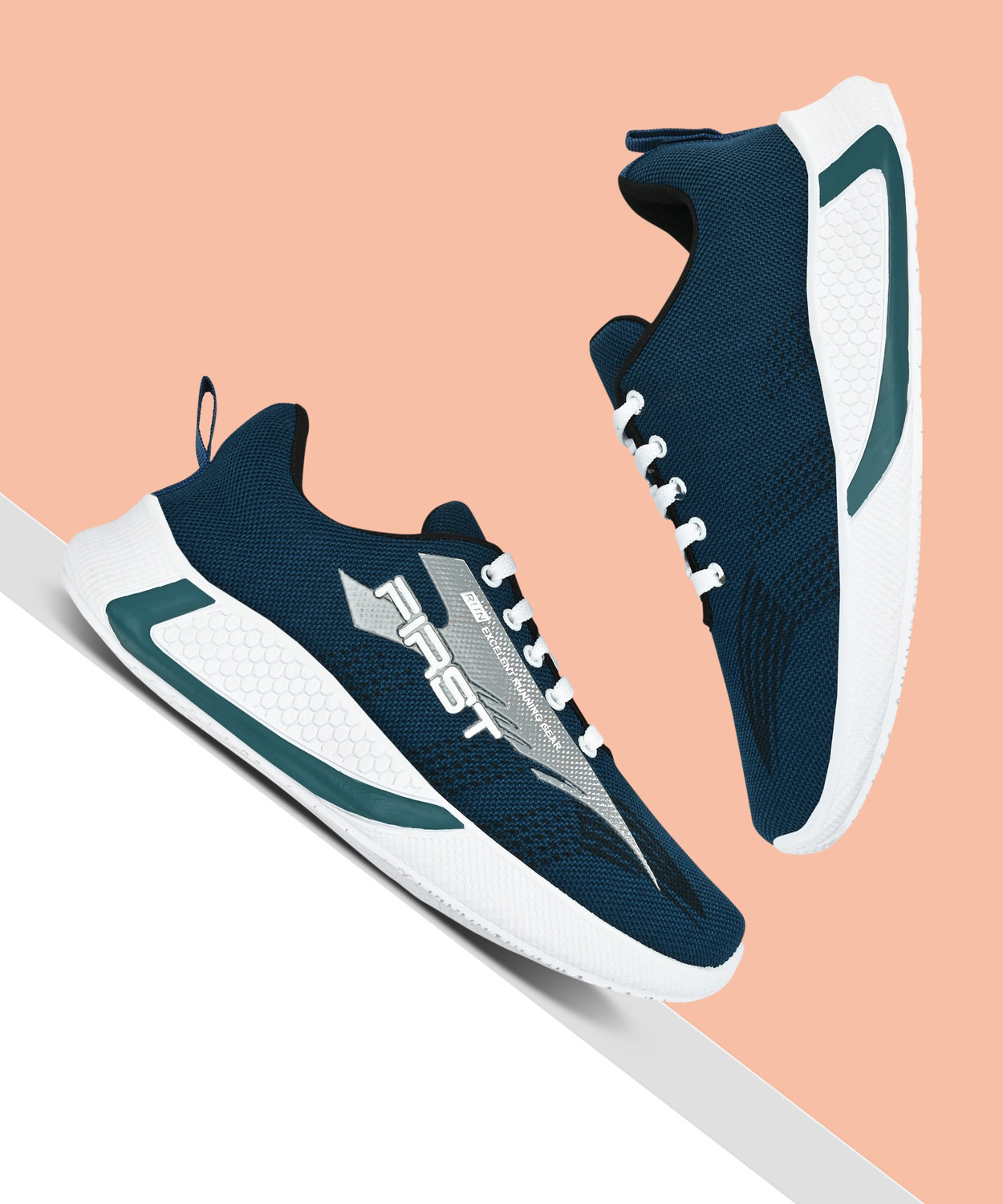 Image of Free Kicks Combo Of 2 Shoes FK-Freesole & FK-566 Sneakers For Men
