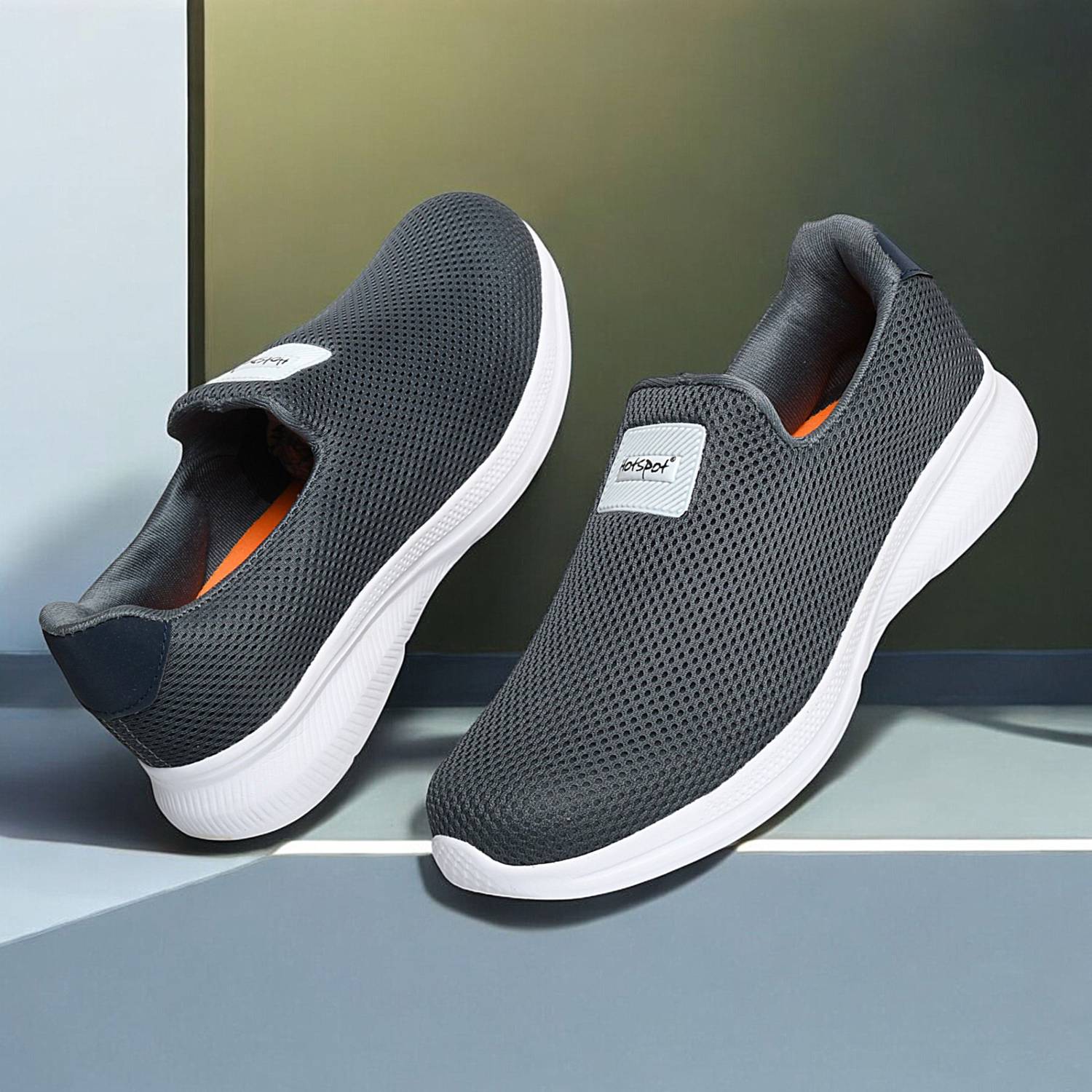 HOTSTYLE Men Gray Sneakers - Image 2
