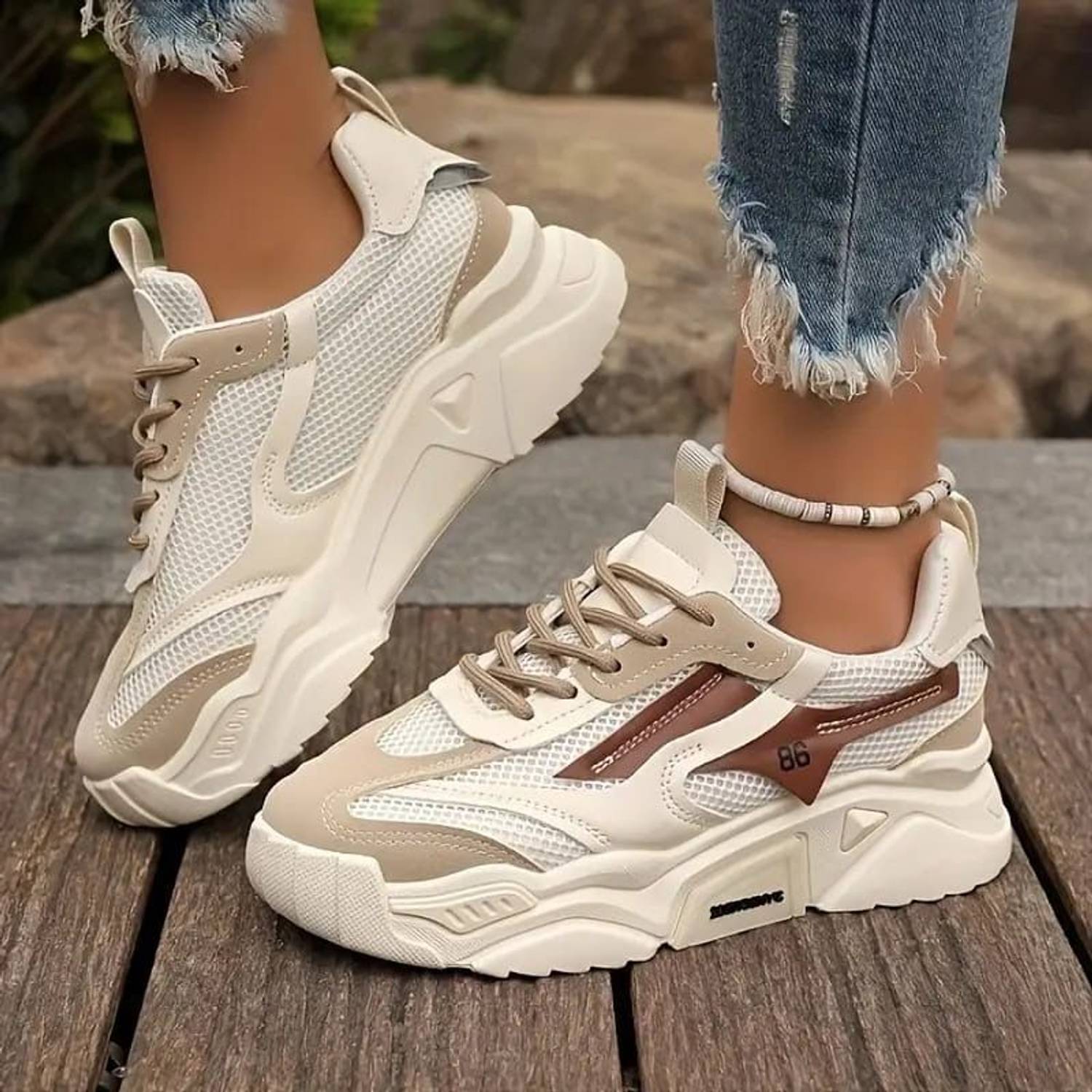 Fabbmate Casual Sports shoes White Sneakers for Women Girls White