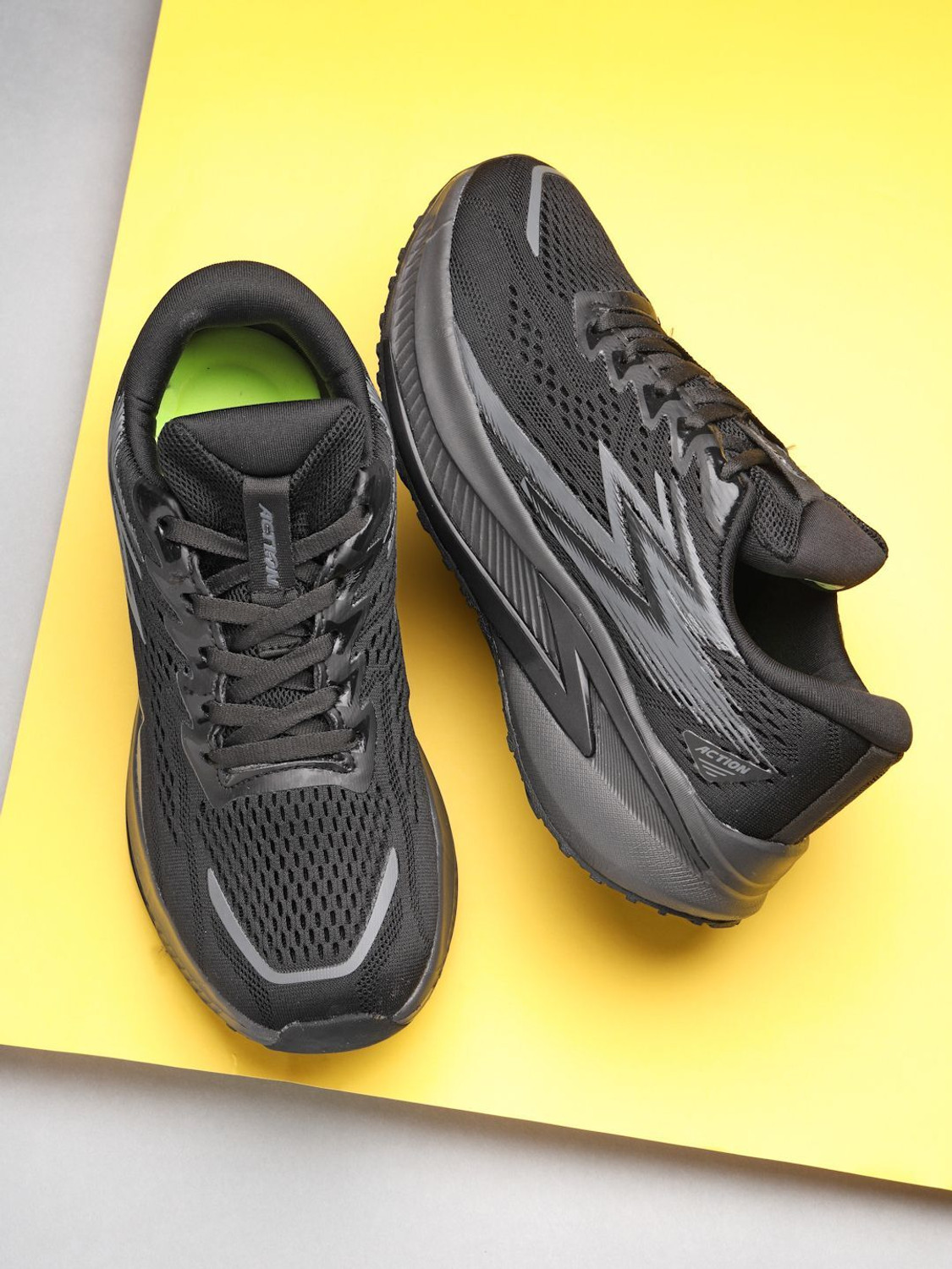 Image of action Action Athleo NITRO-2603 Lightweight Comfortable Durable Sports Lace-Up Running Shoes For Men