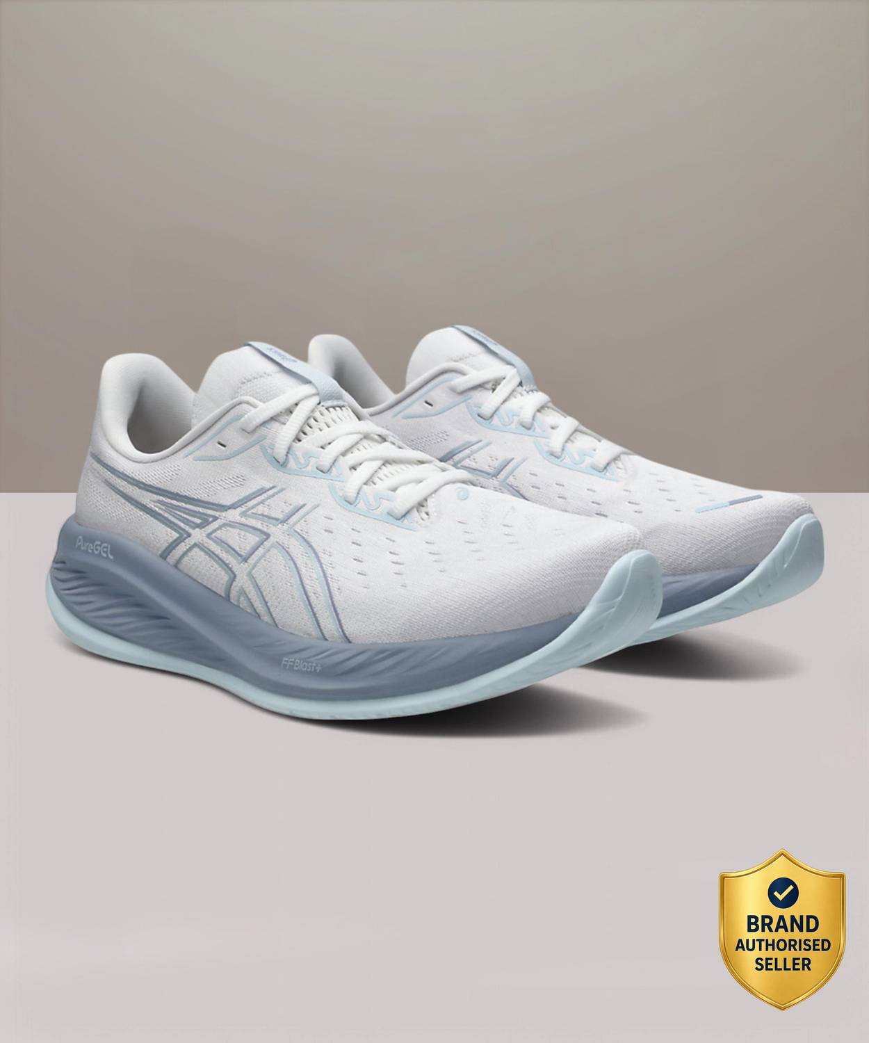 Asics GEL-CUMULUS 26 Men's Running Shoes White - Image 1