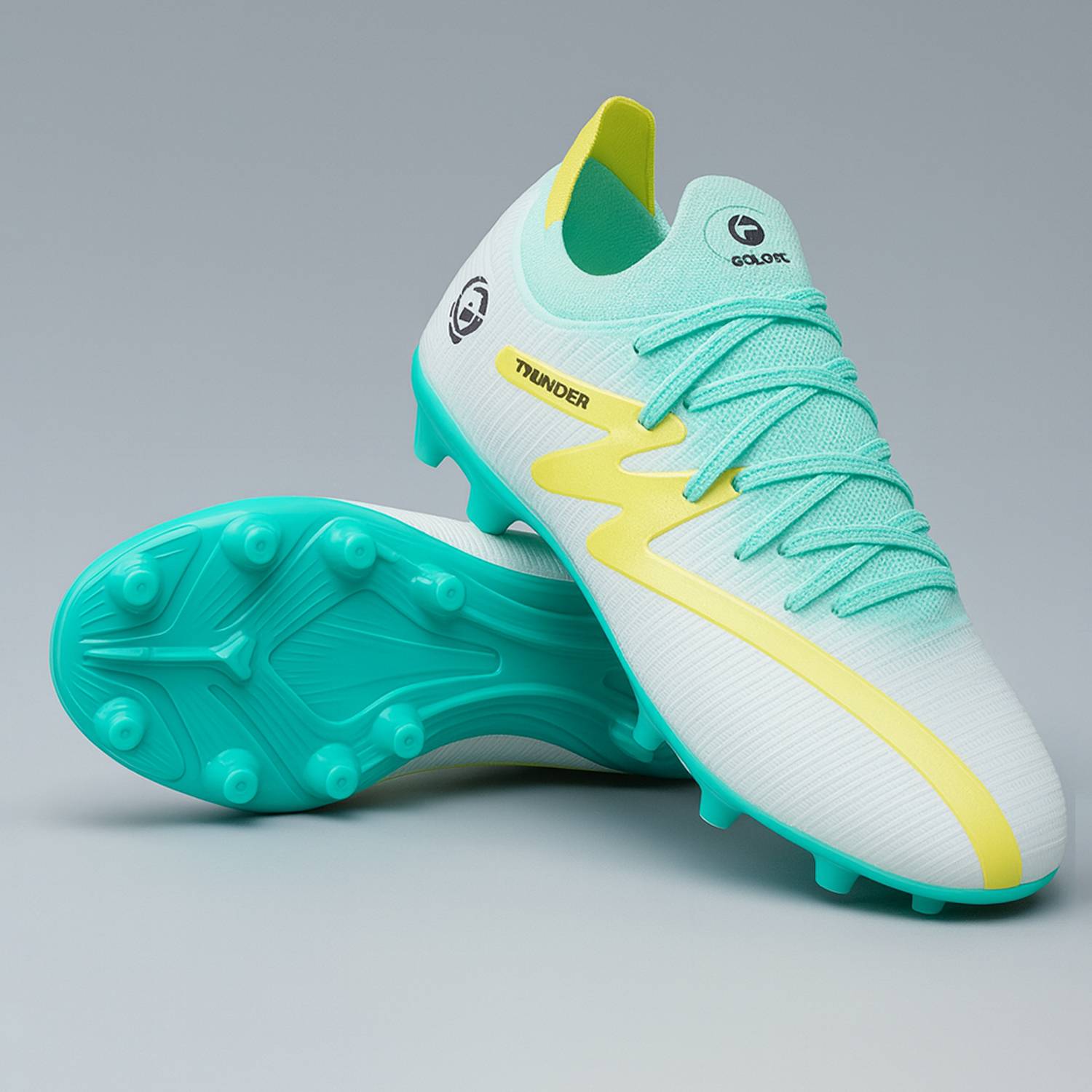 GOWIN THUNDER Football Shoes Men Green - Image 1