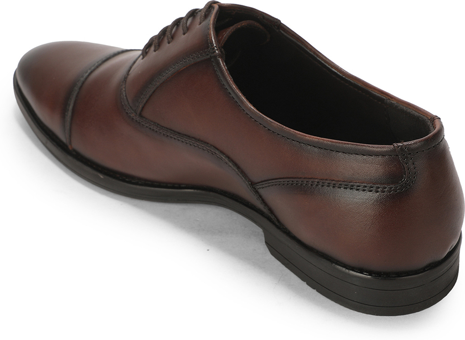 Image of Liberty Helaers JHPM-X10 Formal Comfortable | Durable Oxford For Men (Brown, 7)
